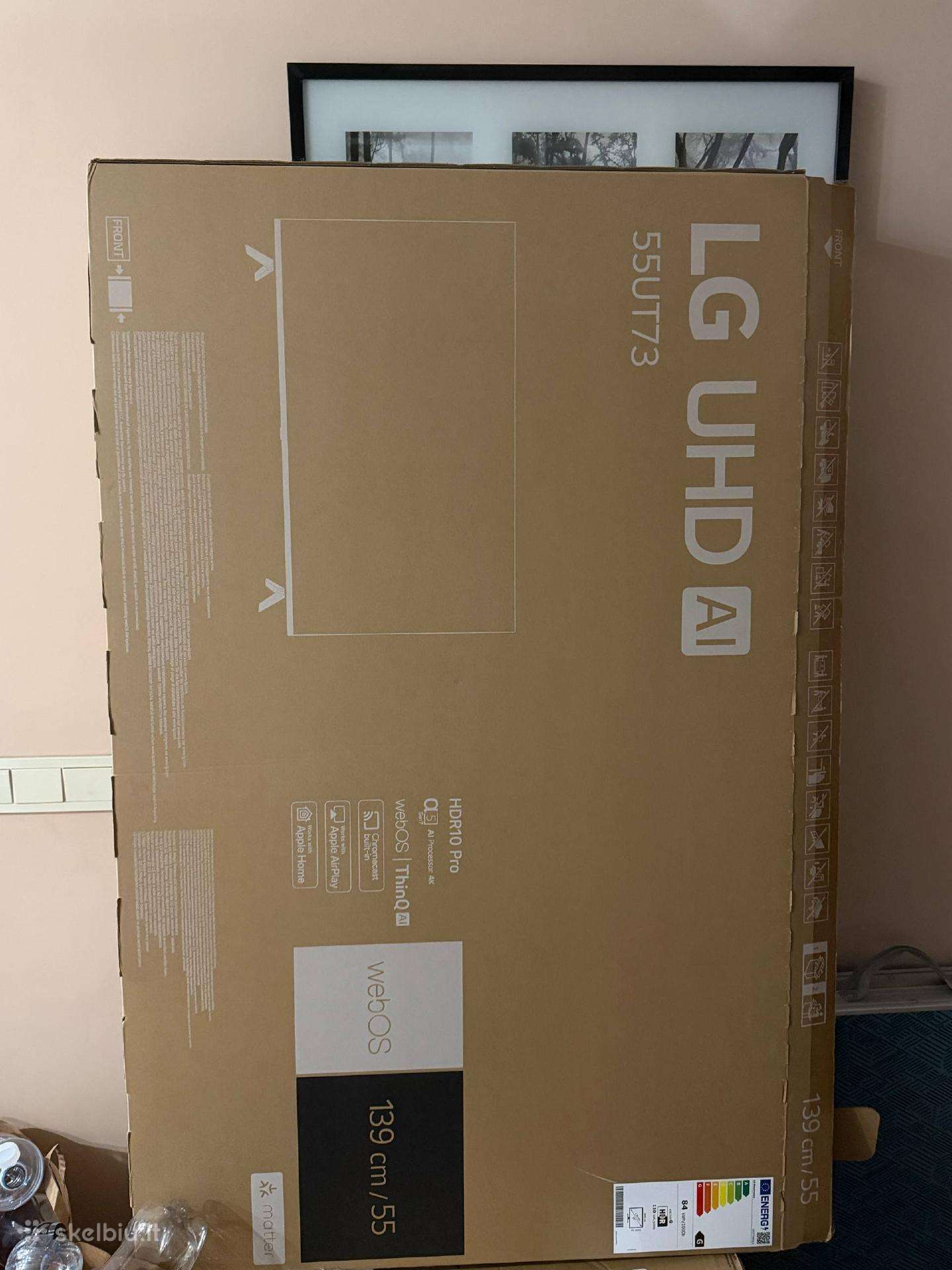 LG 55ut73 55 4k Smart TV – su pažeista matrica