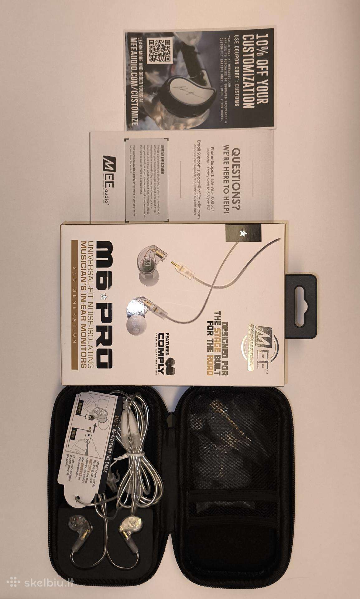 Mee Audio M6 Pro 2nd Gen ausų monitoriai