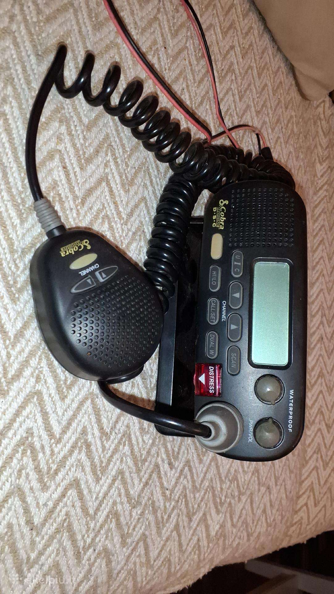 Jūrinė Vhf/dsc radijo stotis Cobra Marine Mr F55
