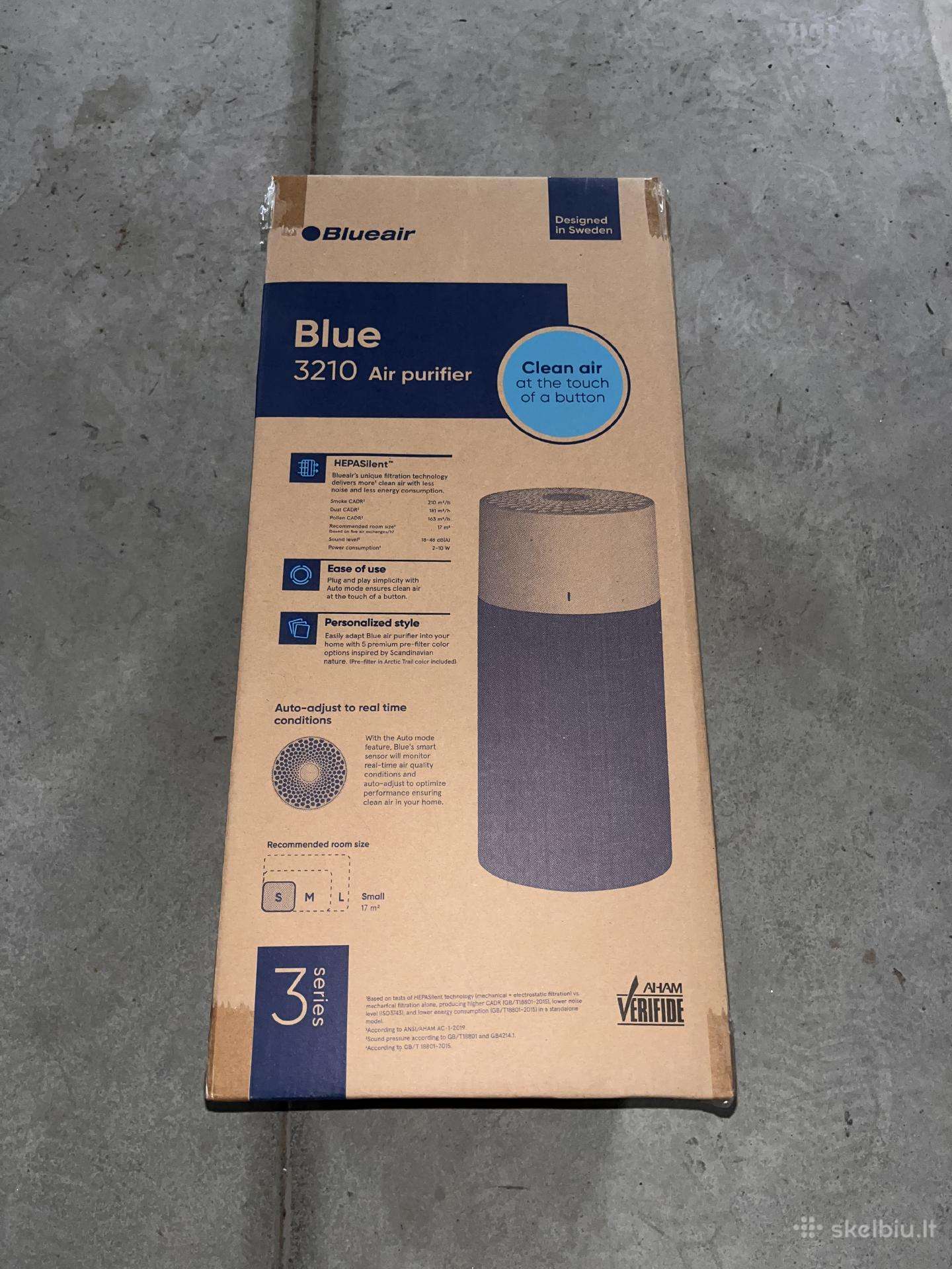 Blueair Blue 3210 Hepa oro valytuvas