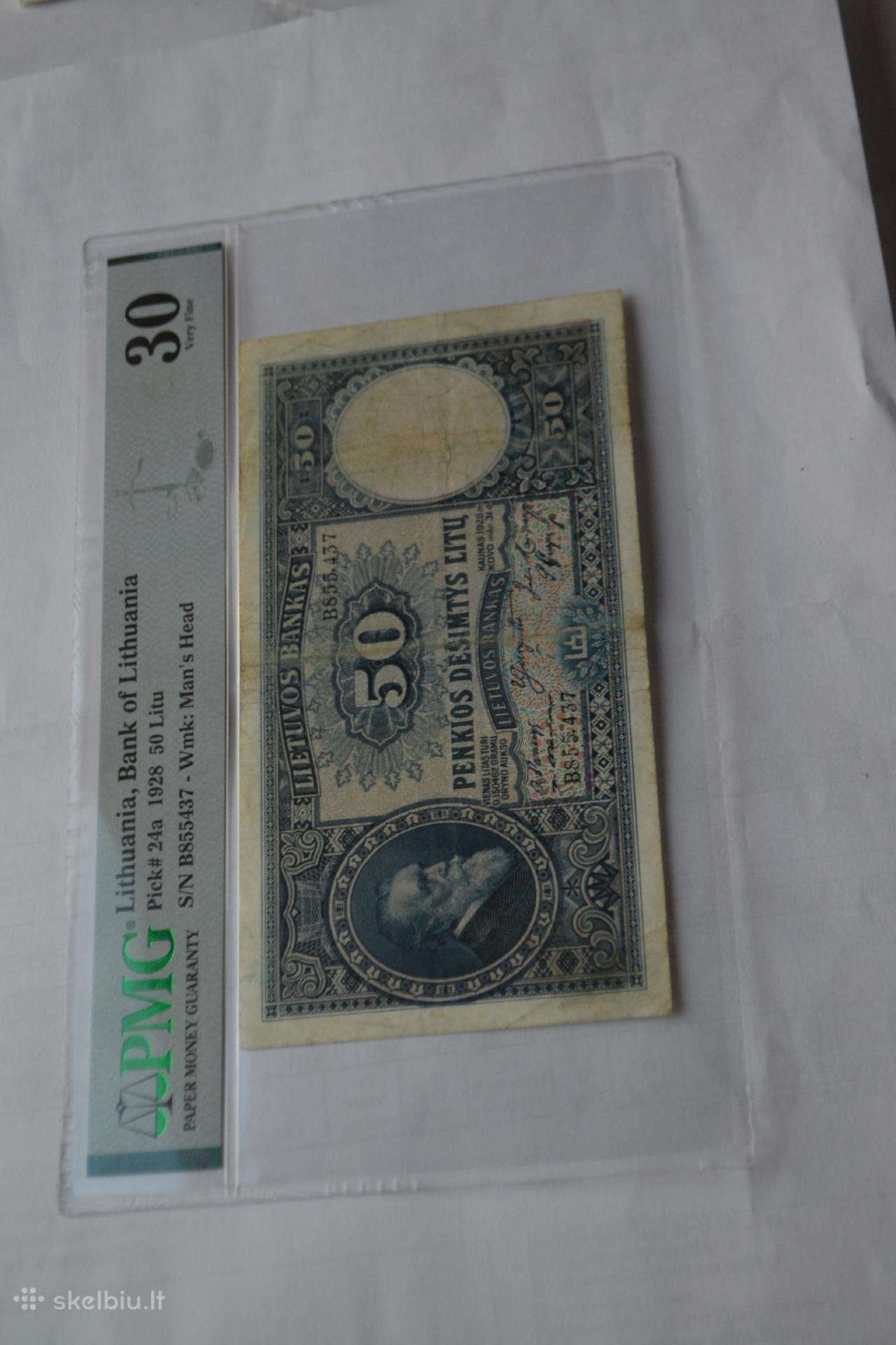 50 litu 1928 m.b