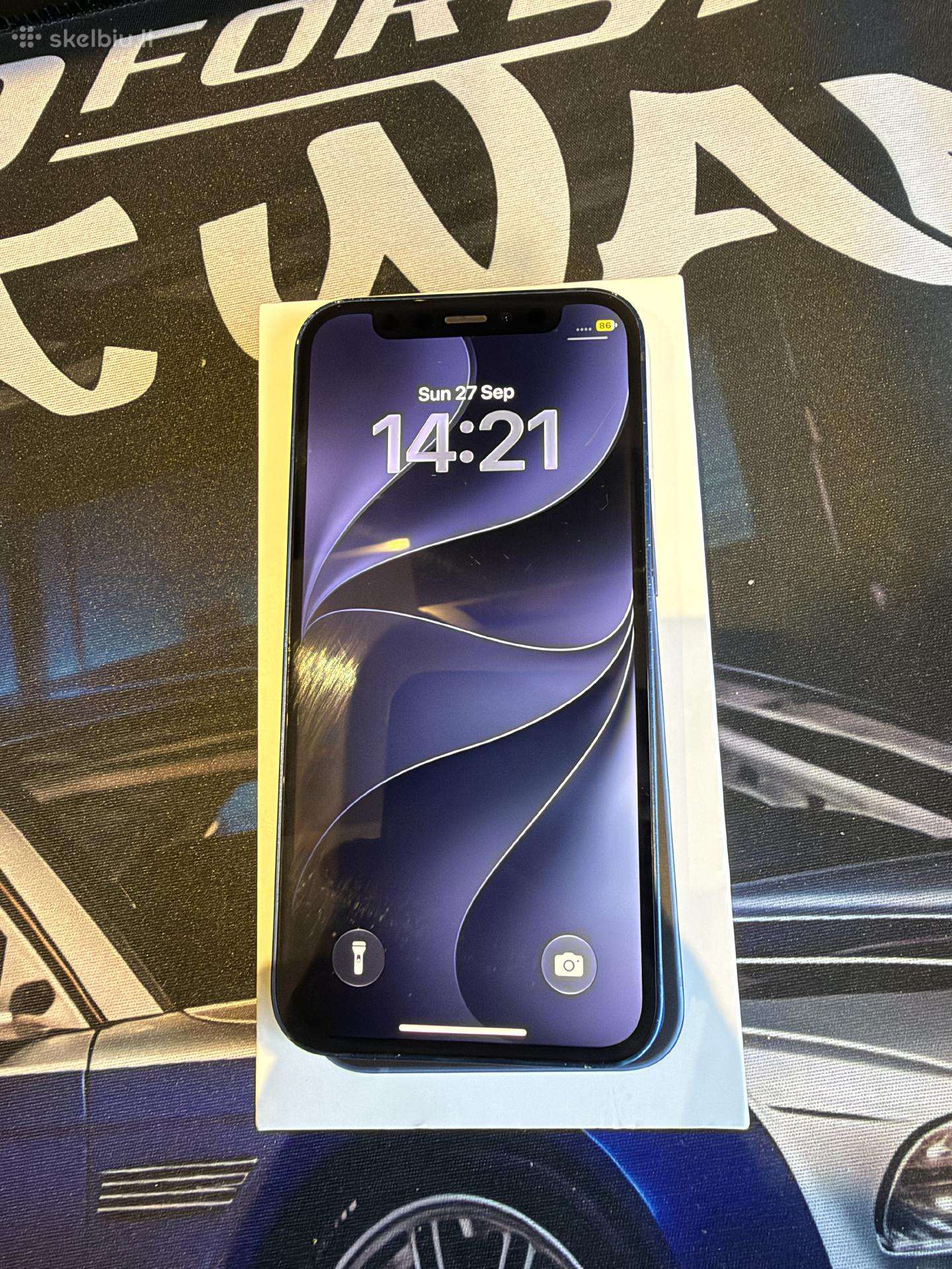 Apple iPhone 12 mini 64gb mėlynos spalvos