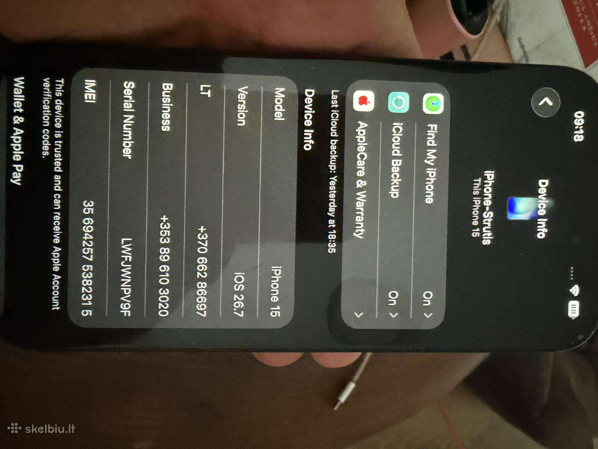 iPhone 15 128gb
