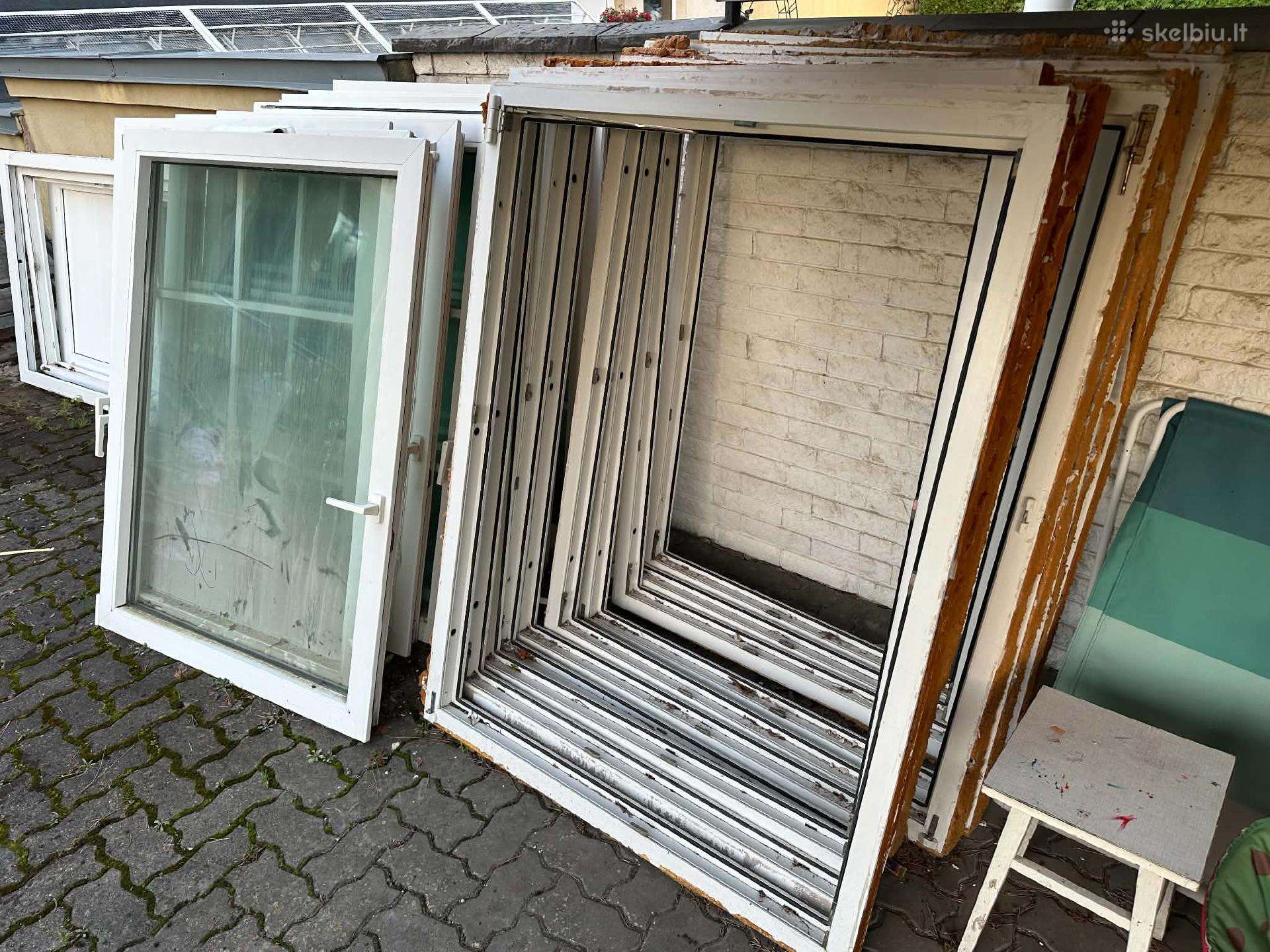 Rehau plastikiniai langai 10 vnt
