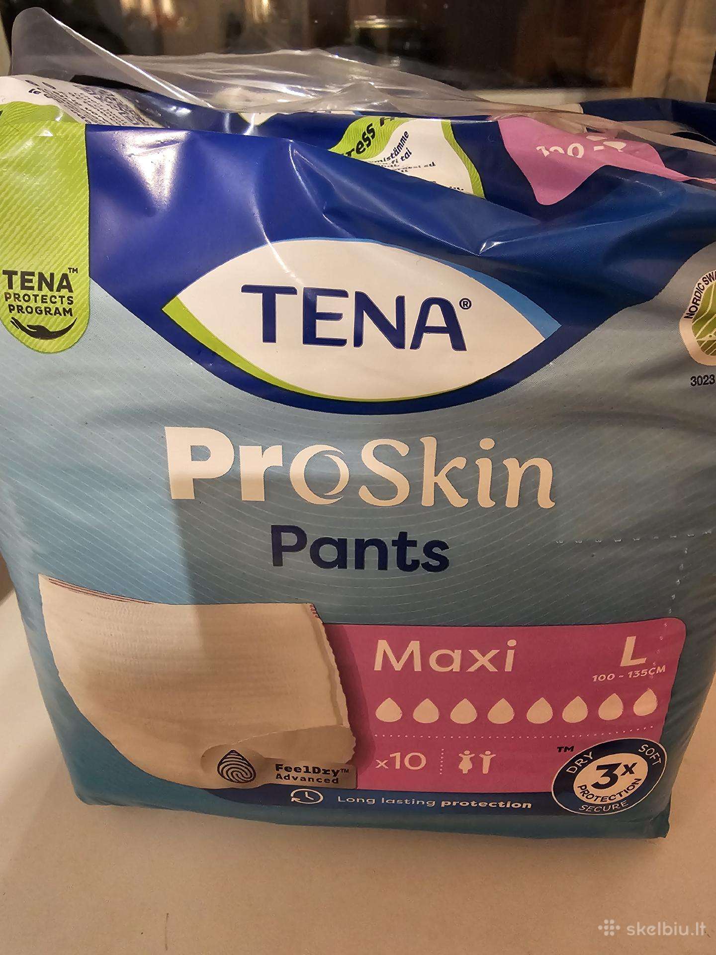 Sauskelnės Tena kelnaičių tipo L dydis