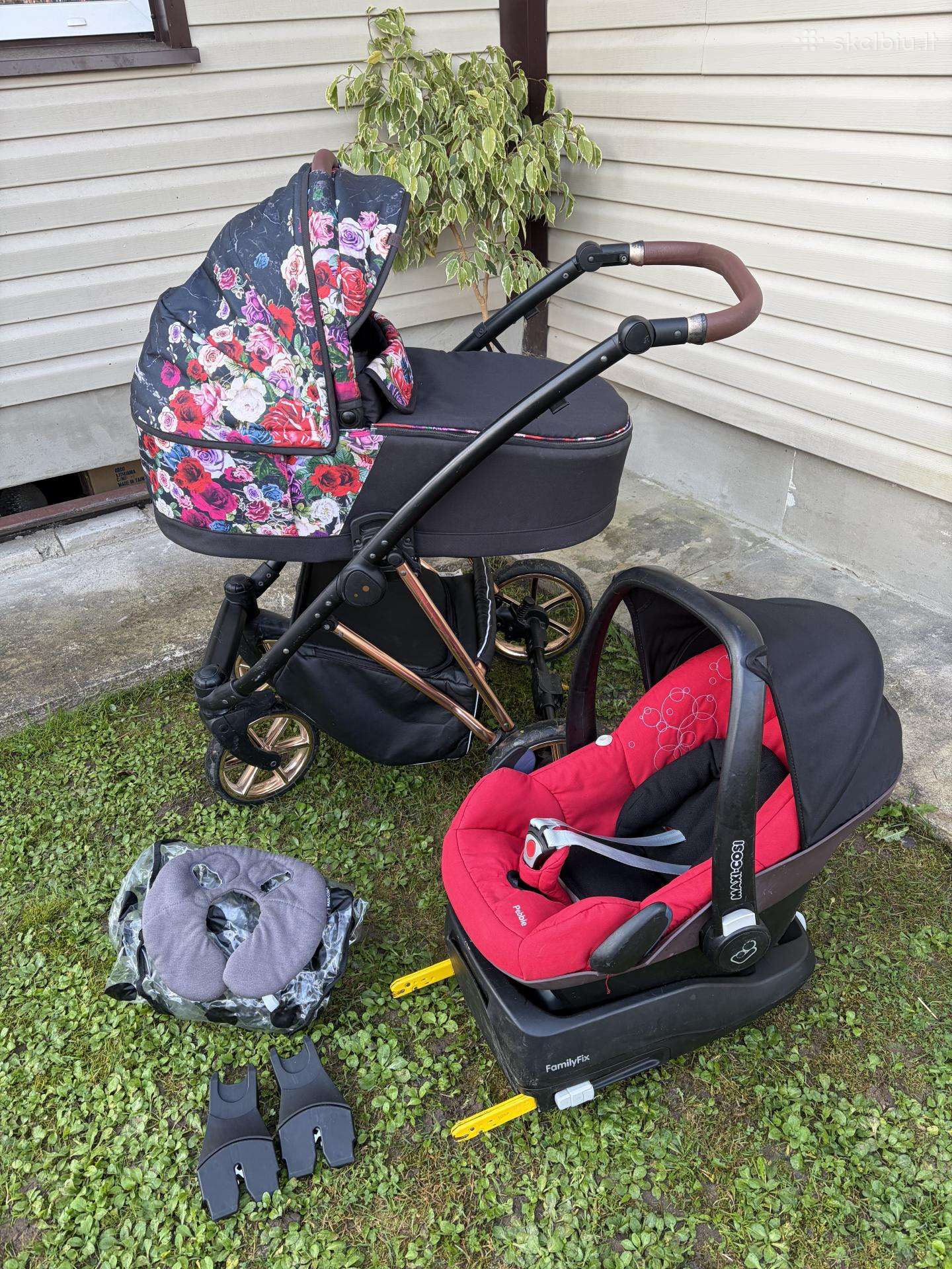 Babyactive Musse Rose 2in1 su isofix baze