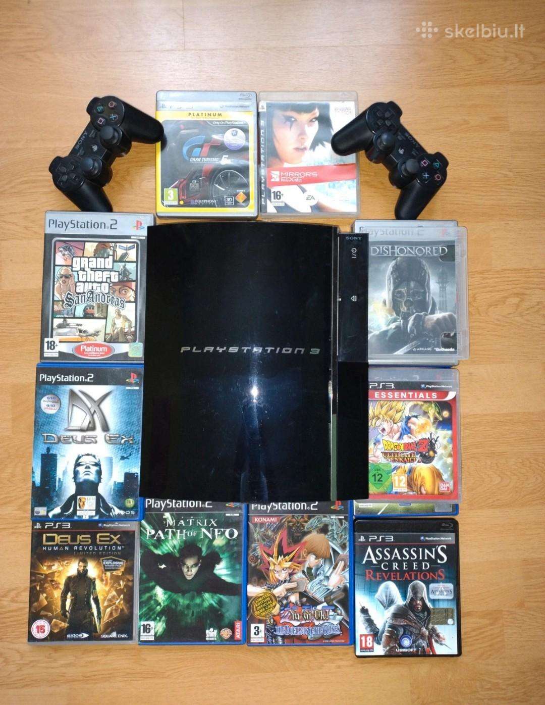 Playstation 3 Fat Cechc-04 500gb Bc
