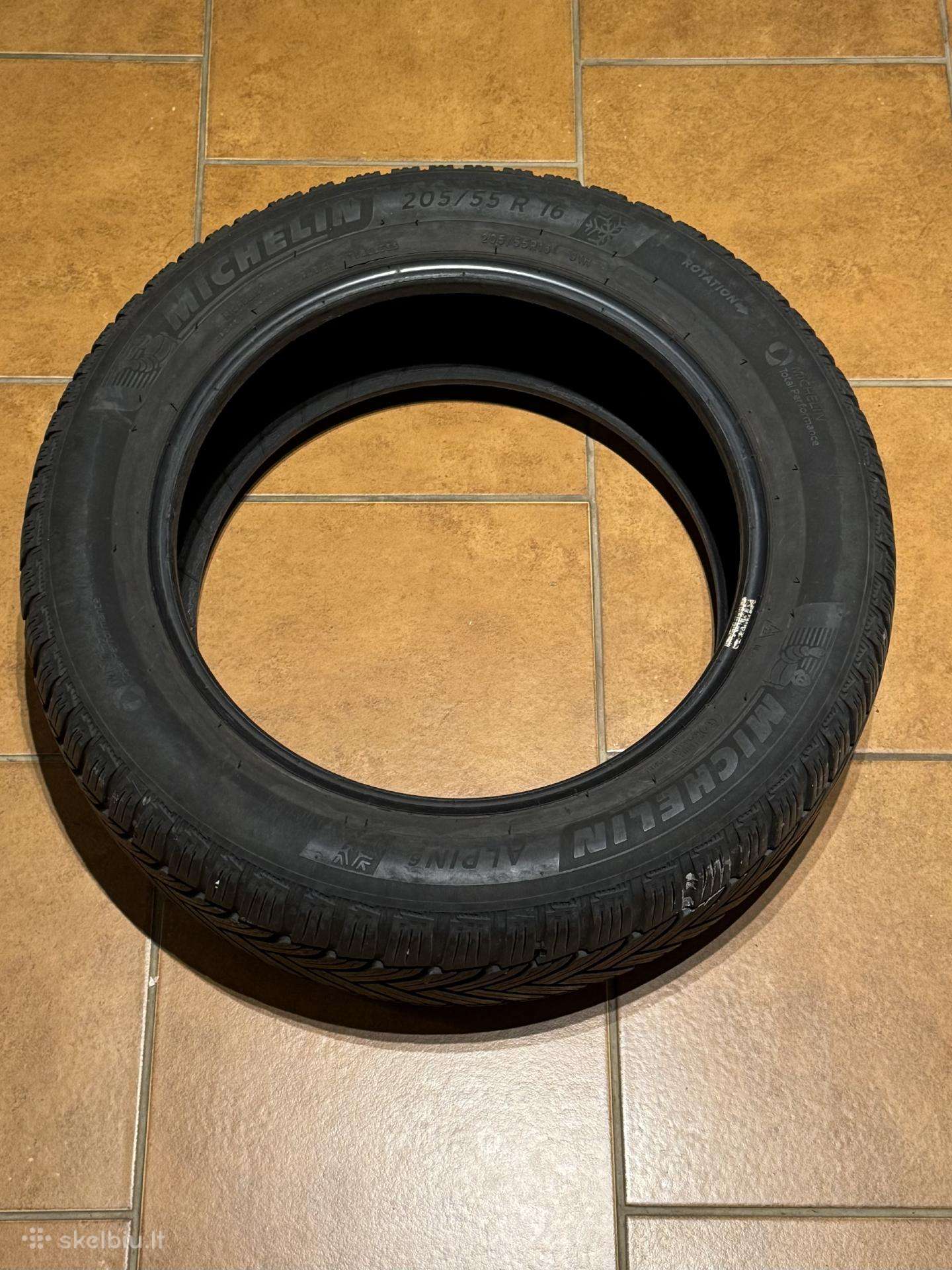 Padangos žieminės Michelin 205/55 R16