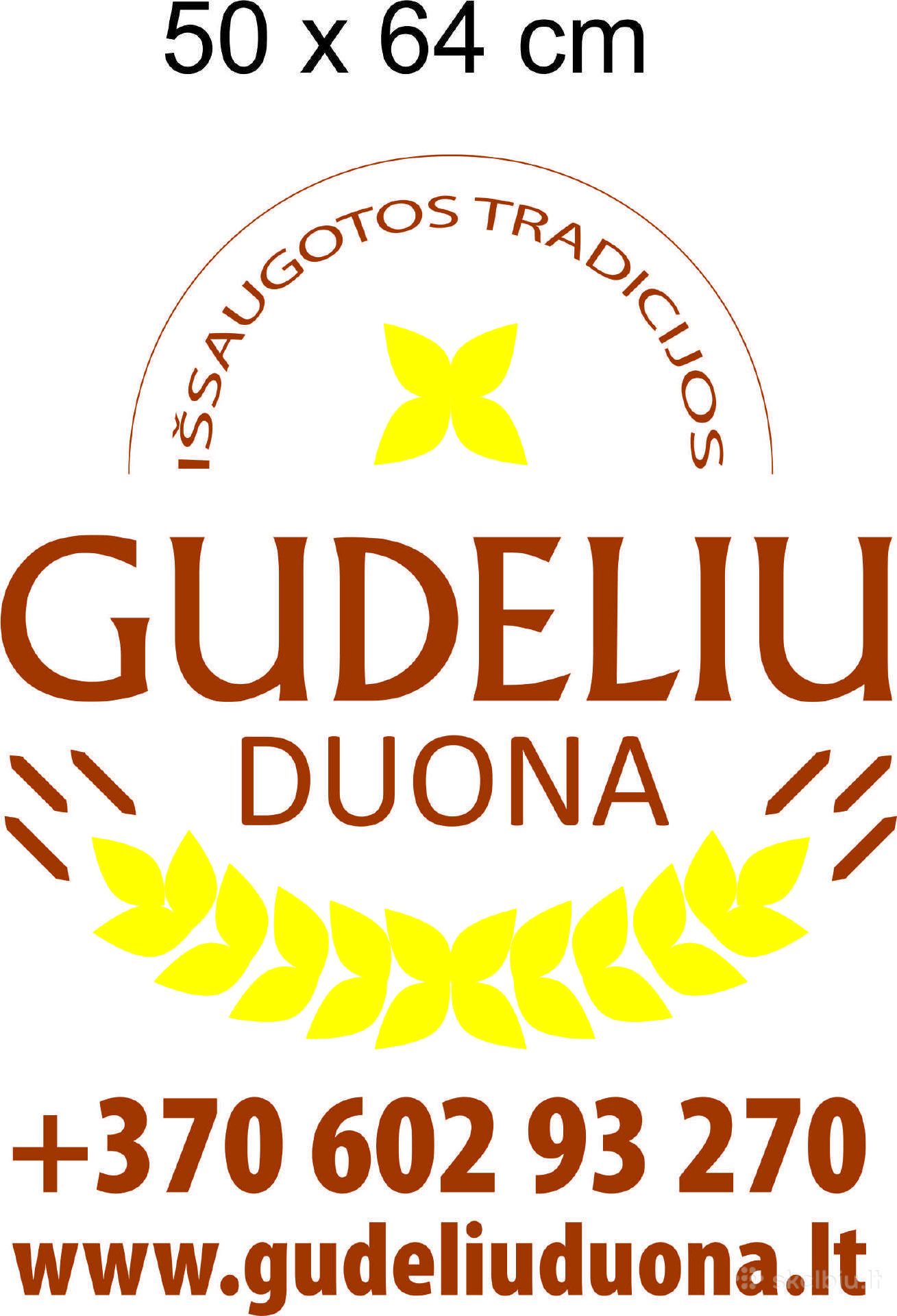 Reikalingas duonos kepėjas/ja