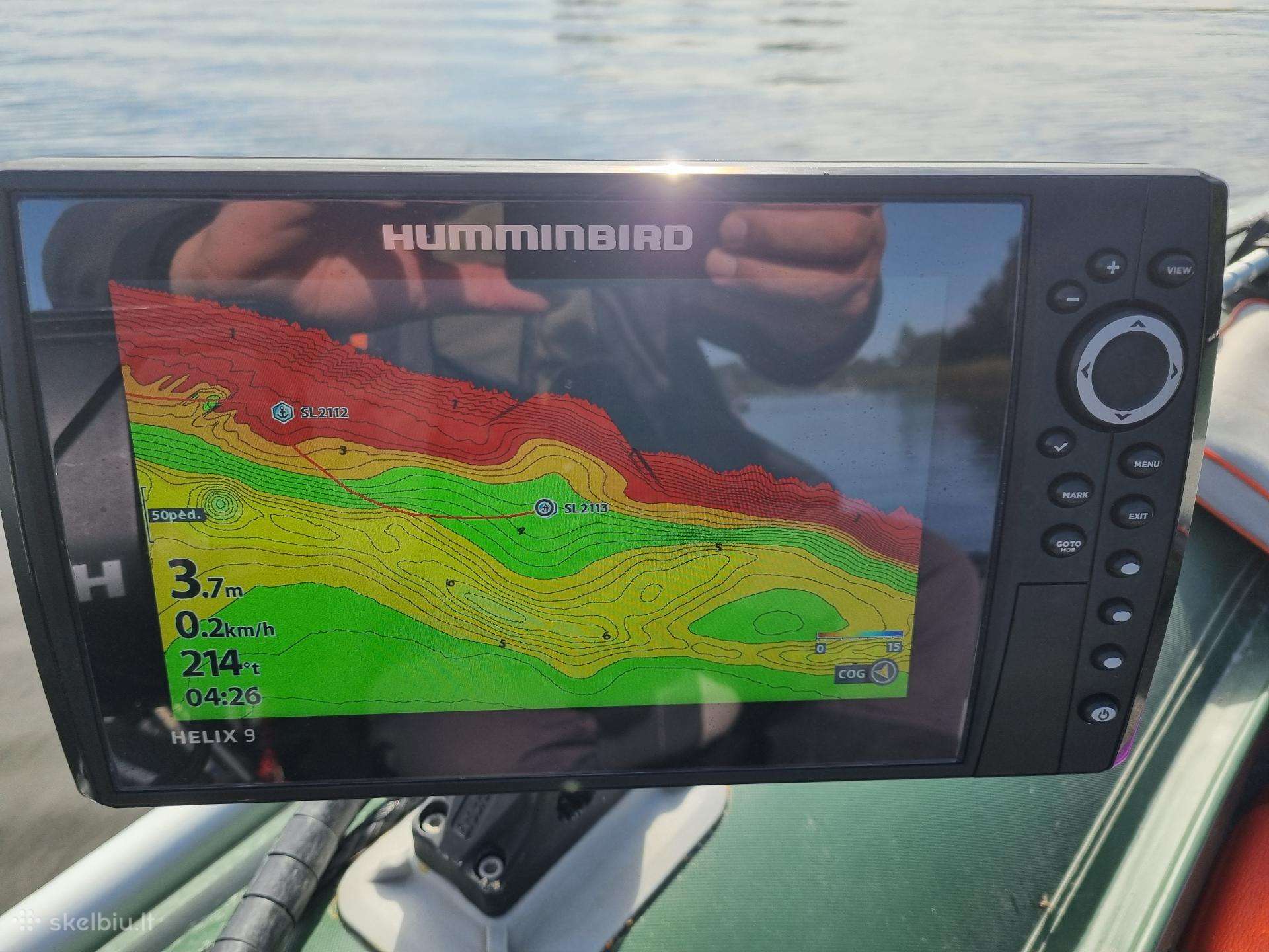 Humminbird helix 9 + Mega live