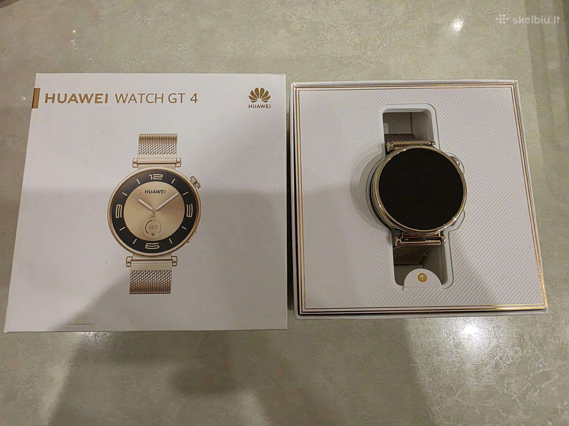 Huawei watch GT 4 gold