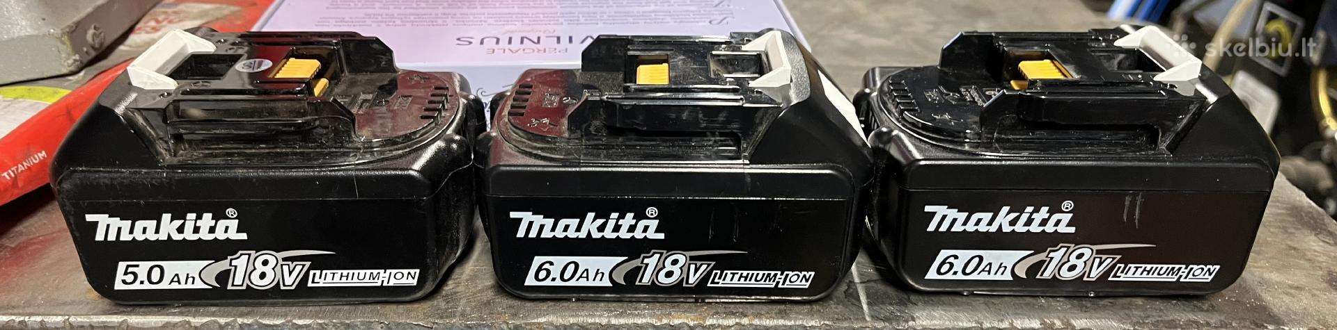 Makita baterijos