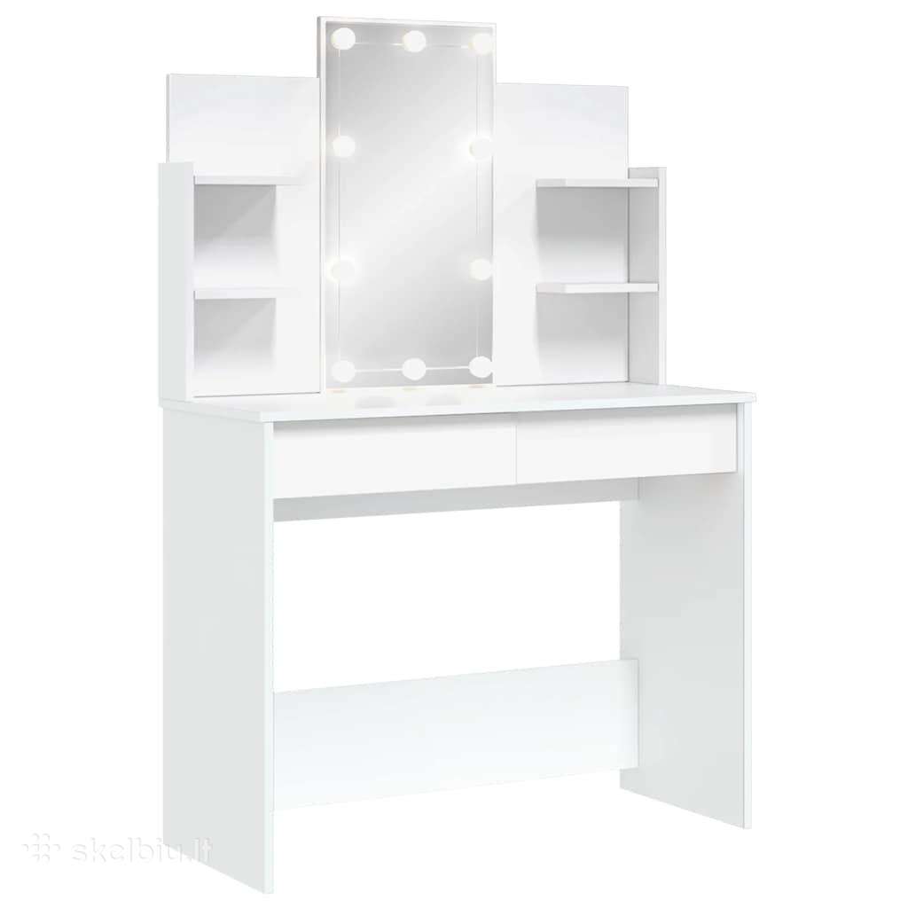 Kosmetinis staliukas su LED vidaxl(837892)