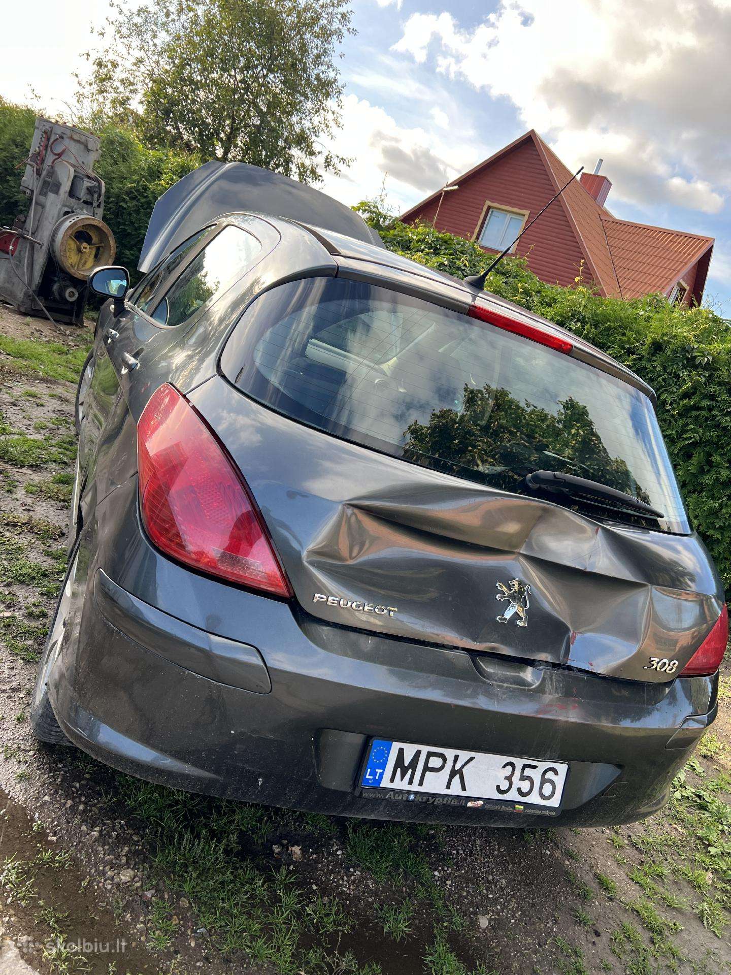 Peugeot 308 po draudimo