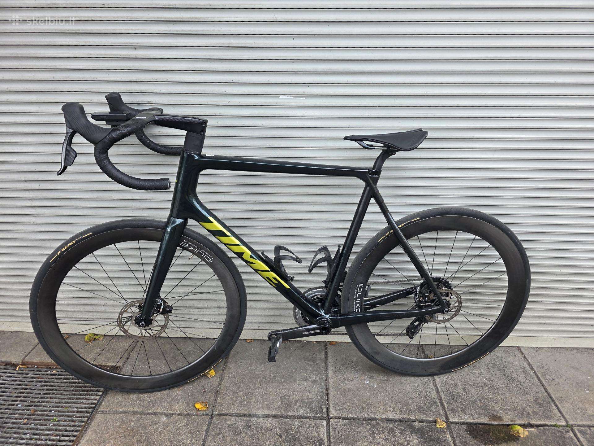 Time dviratis Sram Force etap AXS ir galios matuok