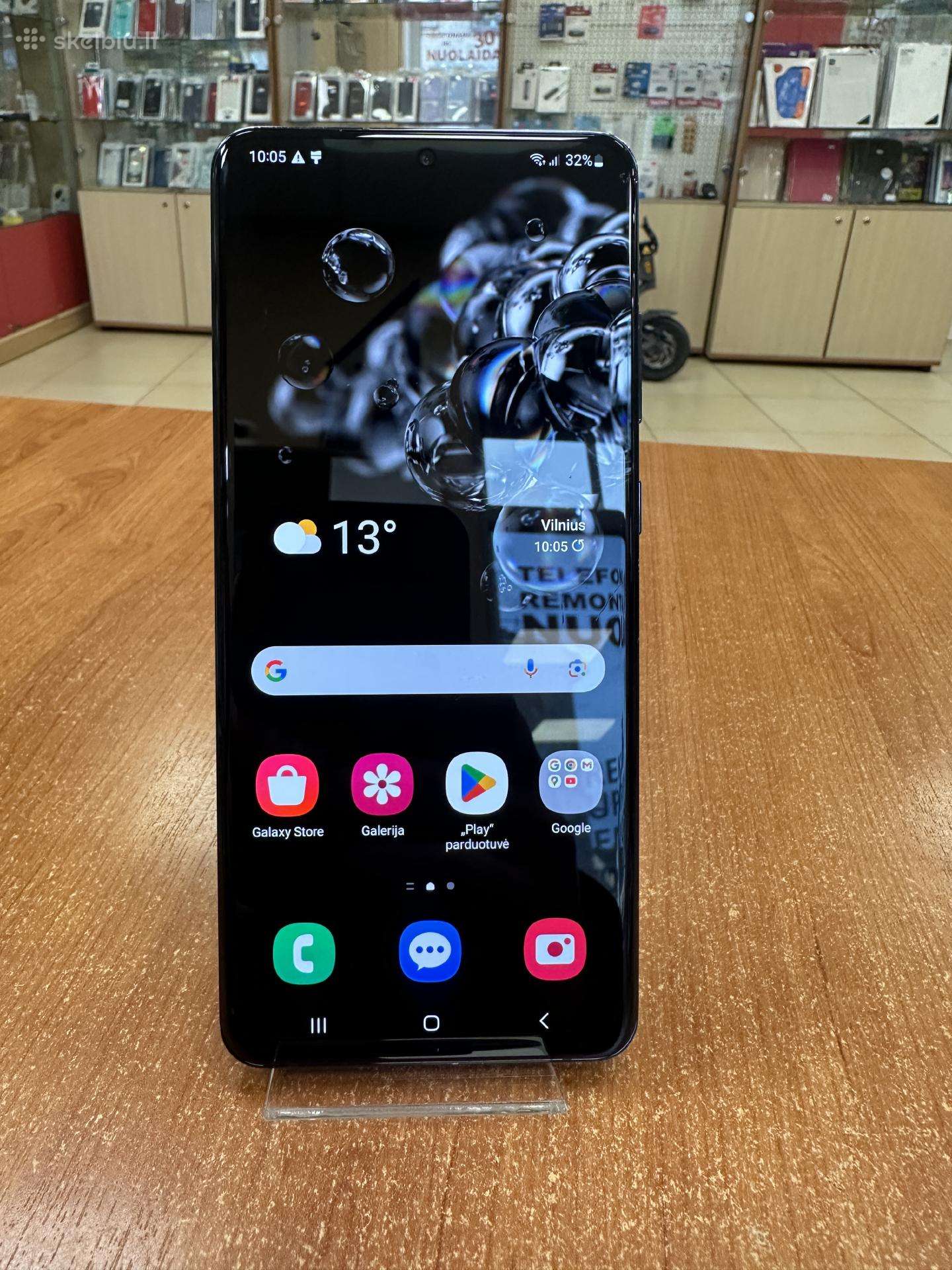 Samsung Galaxy S20 Ultra 128 GB (naudotas)