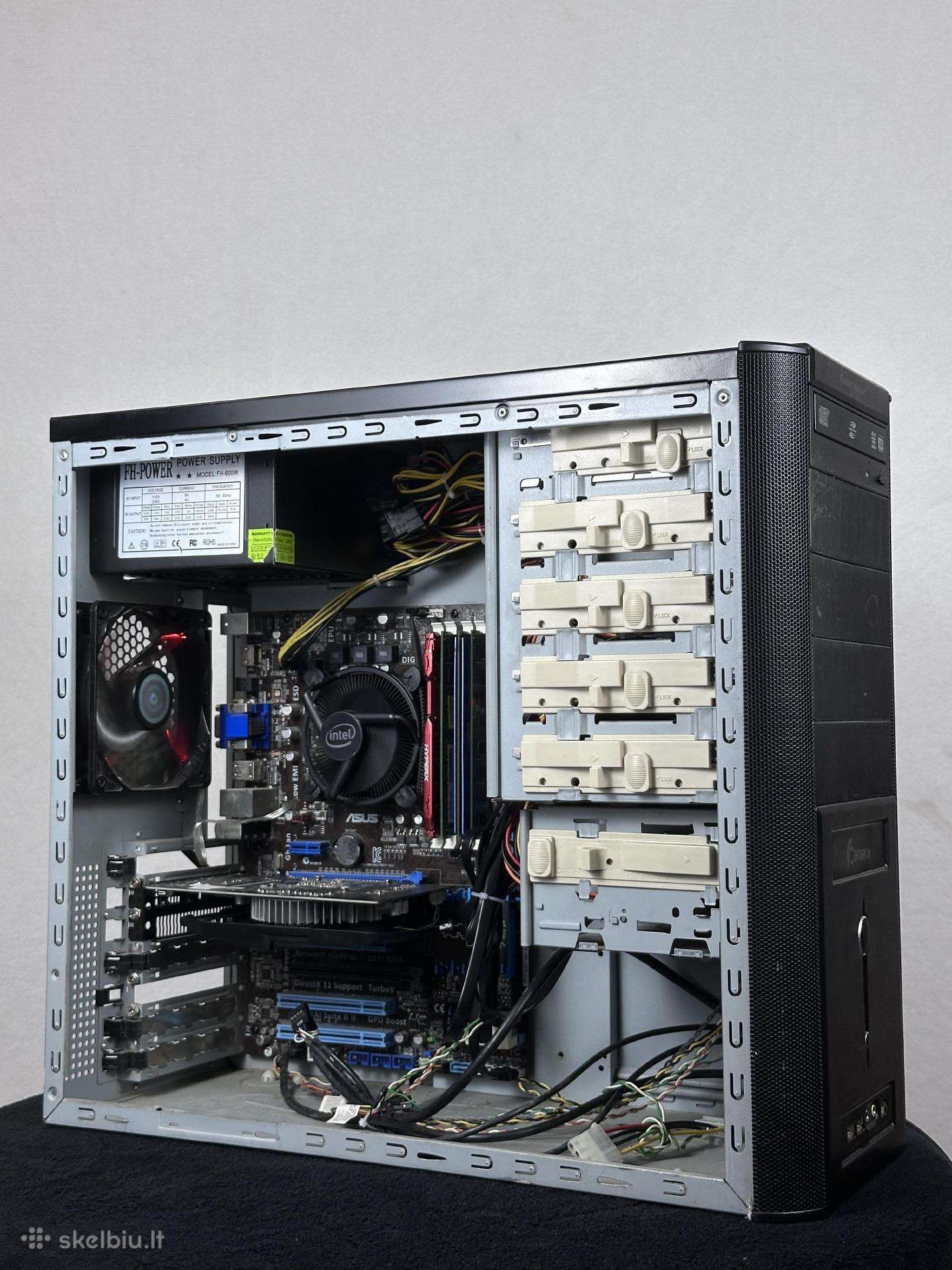 Žaidimų kompiuteris i5 Gtx 1050 ti 14gb RAM