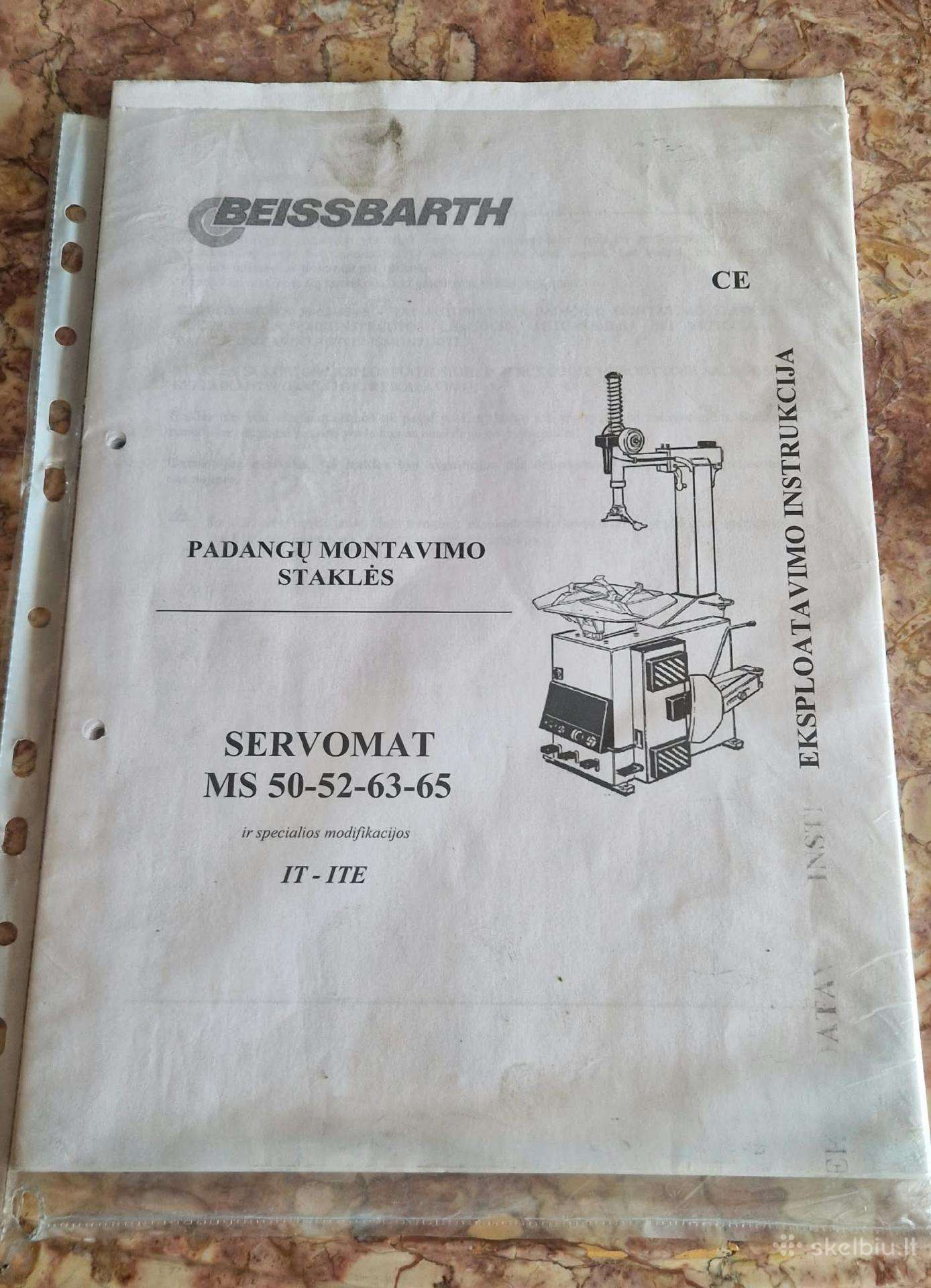 Padangu montavimo stakles (Microtec, Servomat)