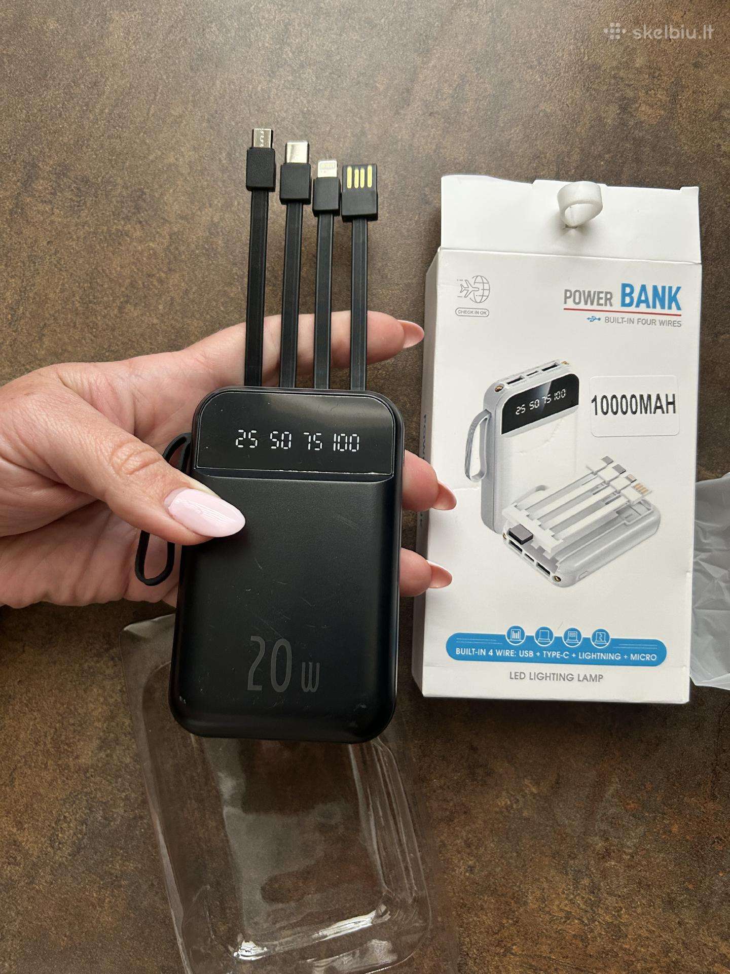 Power bankas 10a