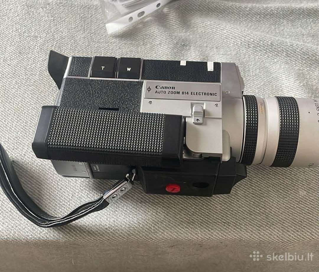 Canon electronic auto zoom super 8"8