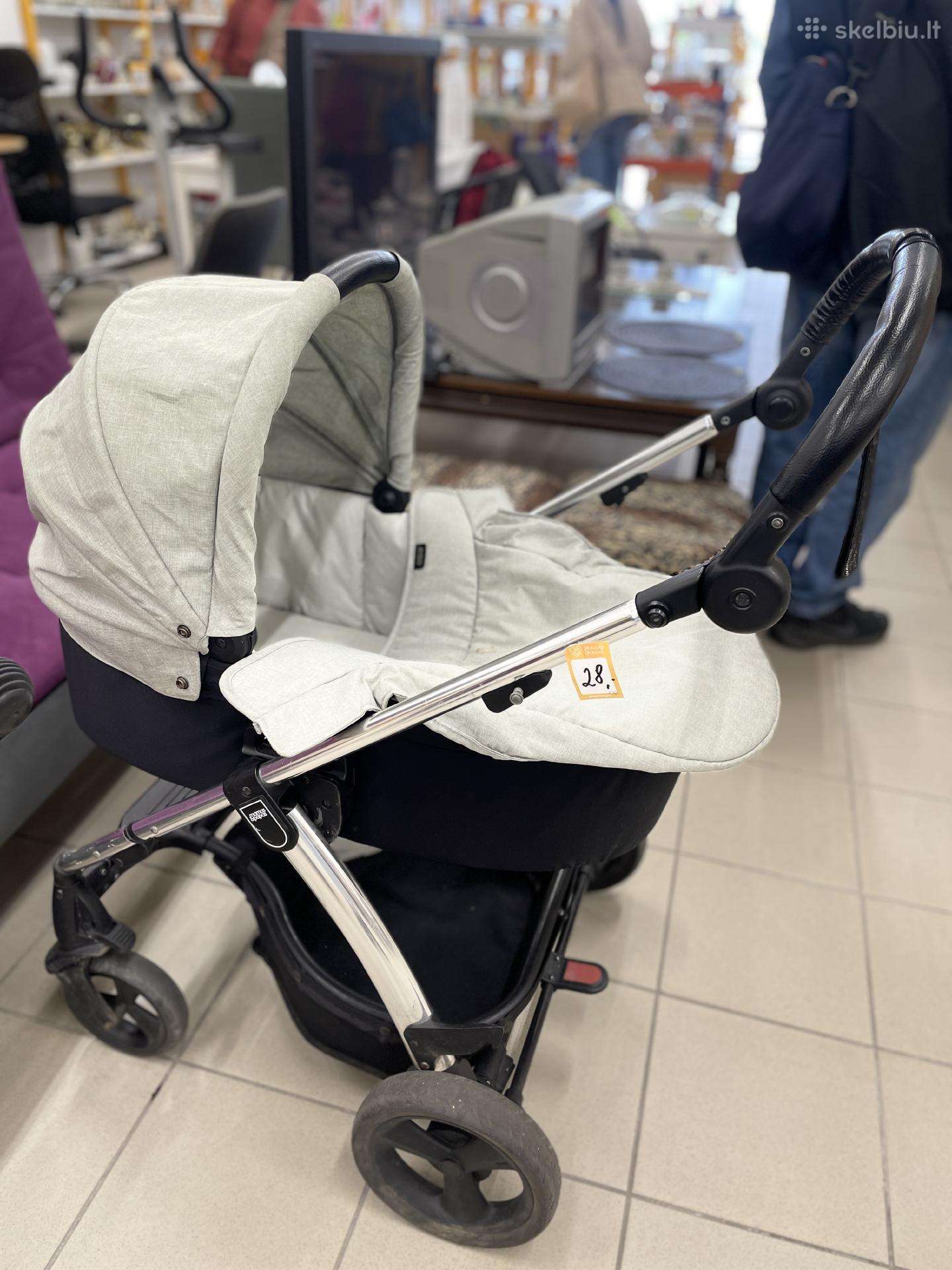 Mamas & Papas vaikiškas vežimėlis su lopšiu
