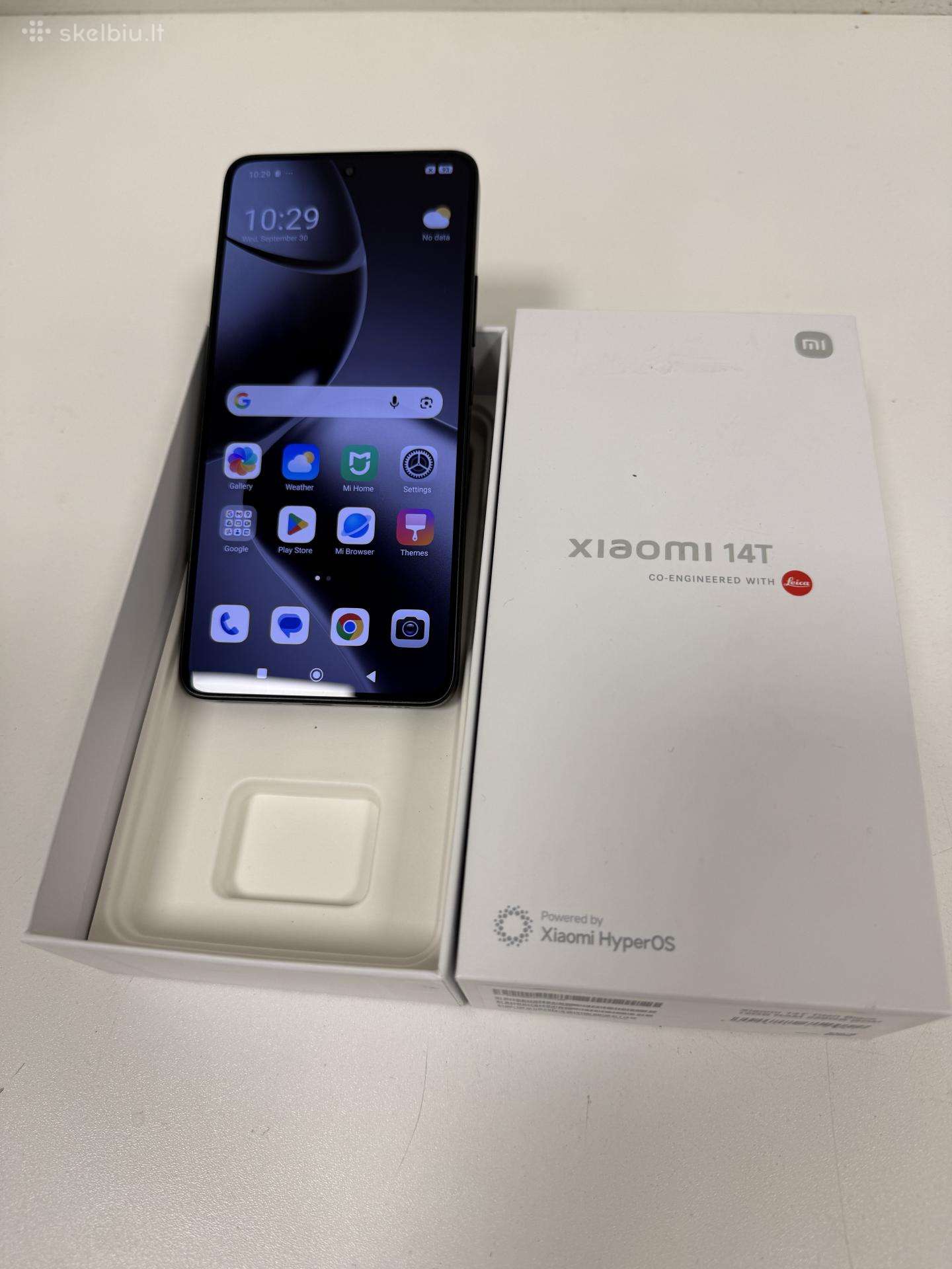 Xiaomi 14t Titan black, 12gb RAM, 256gb Rom