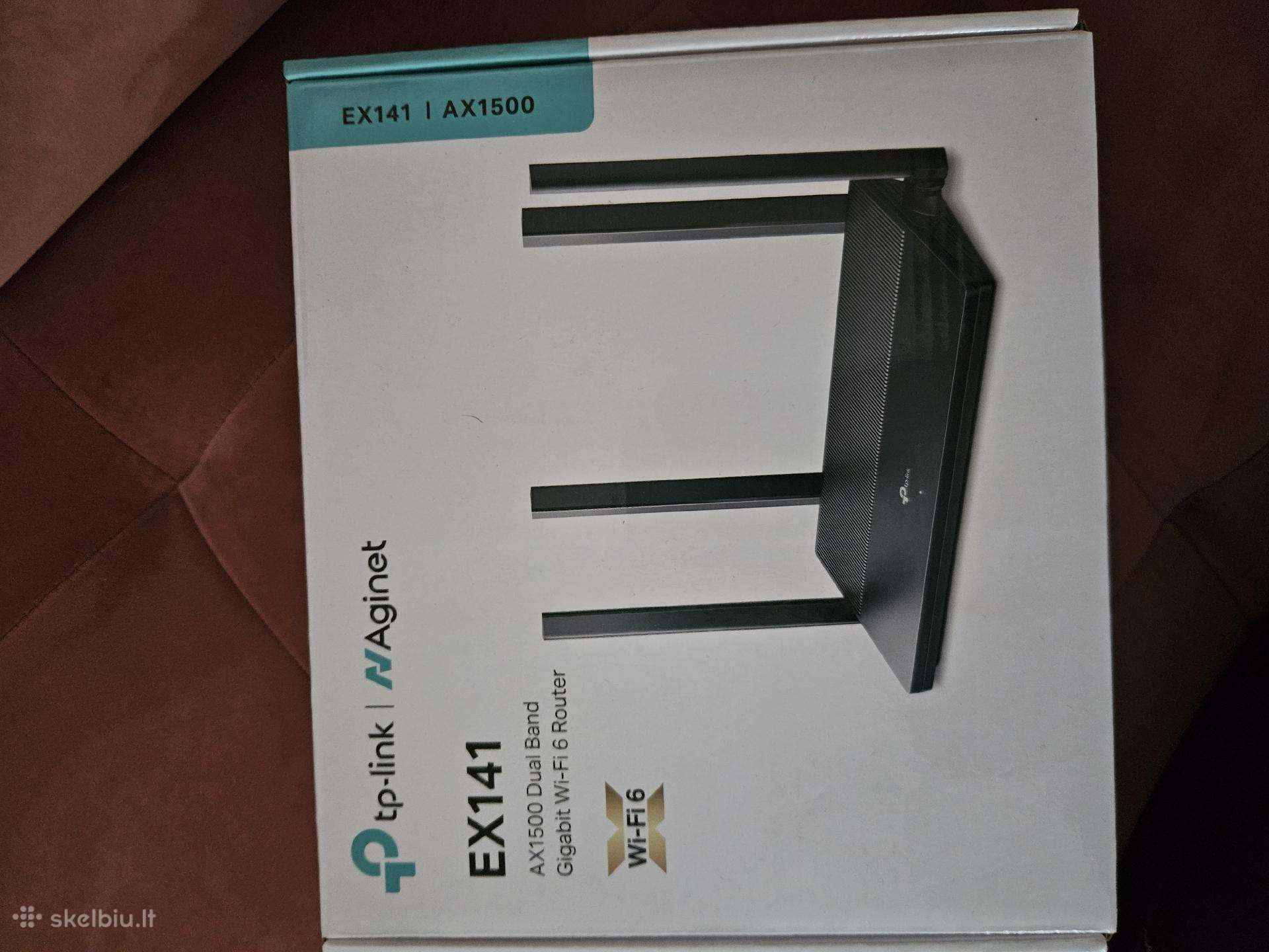 Tp- link Ex141ax1500 Dual Band Maršrutizatorius