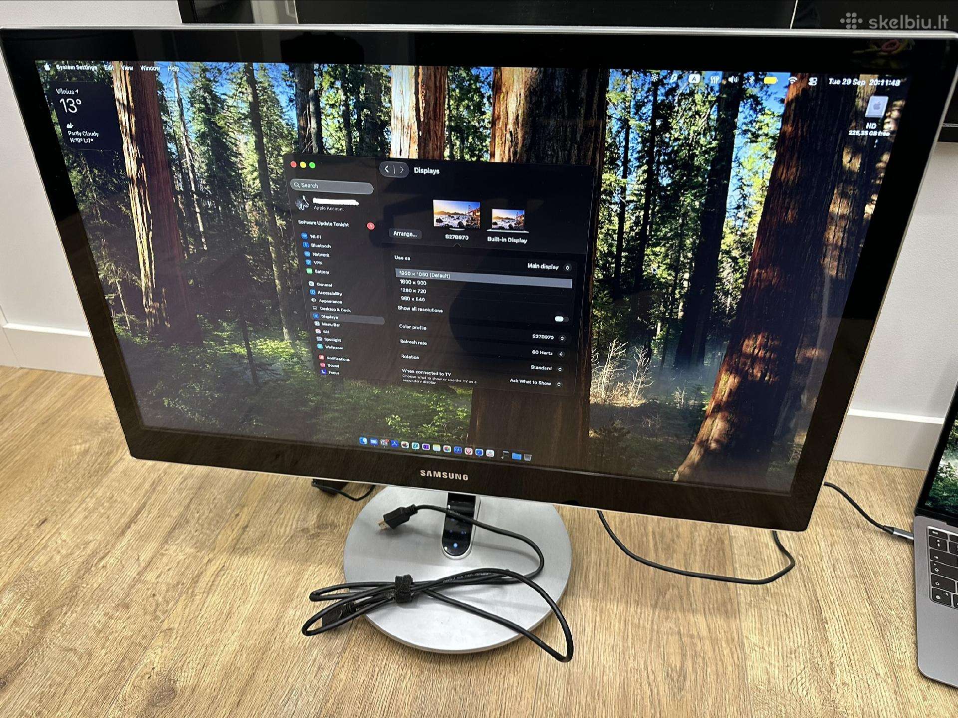 Monitorius Samsung 27 S27b970d