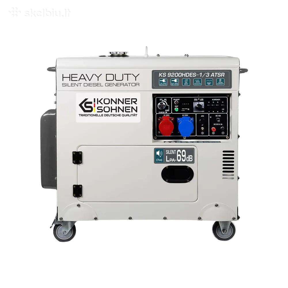 Dyzelinis generatorius Könner & Söhnen Ks 9200hdes