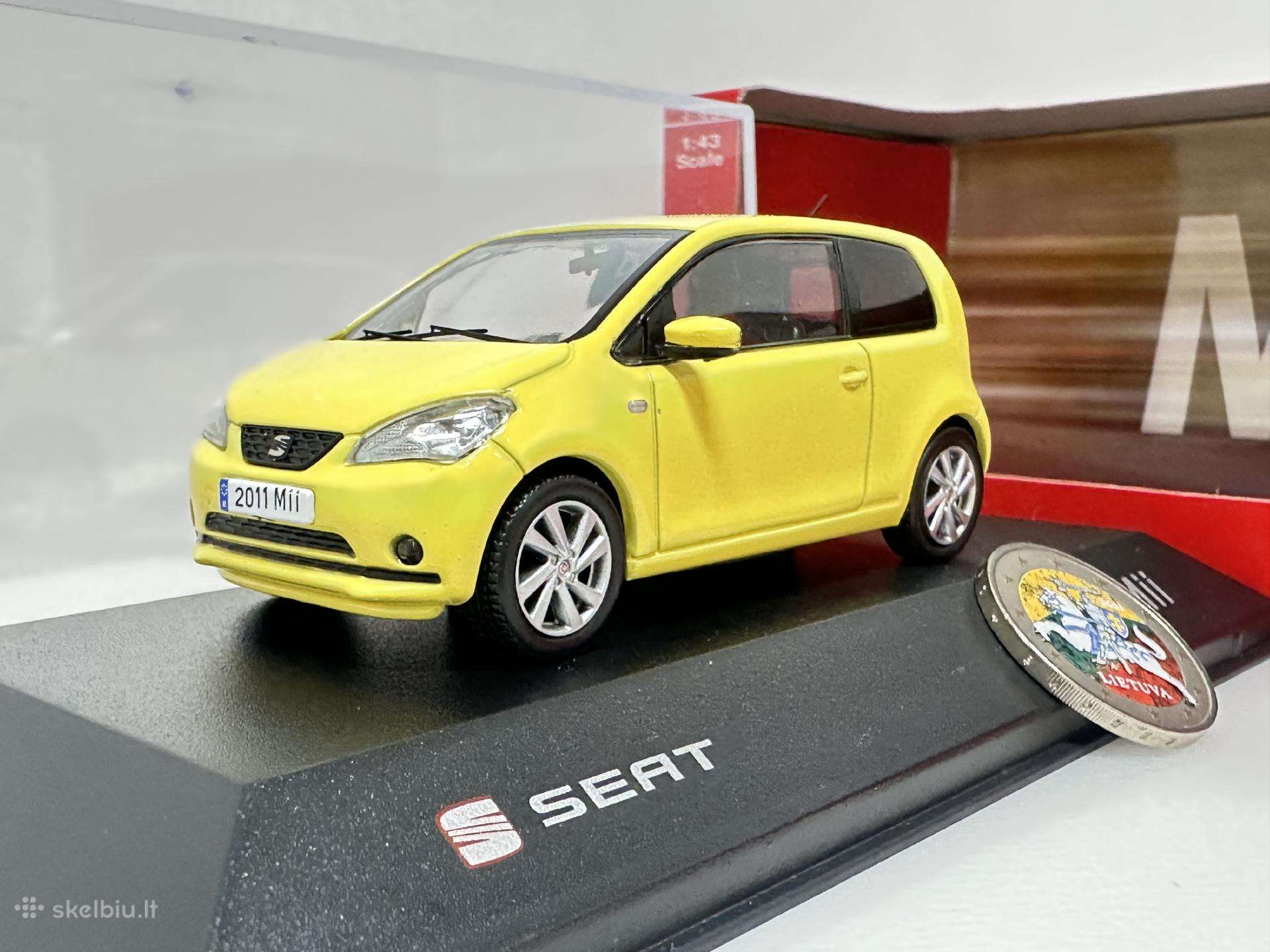 Seat Mii 2011 geltona 1:43 Fischer