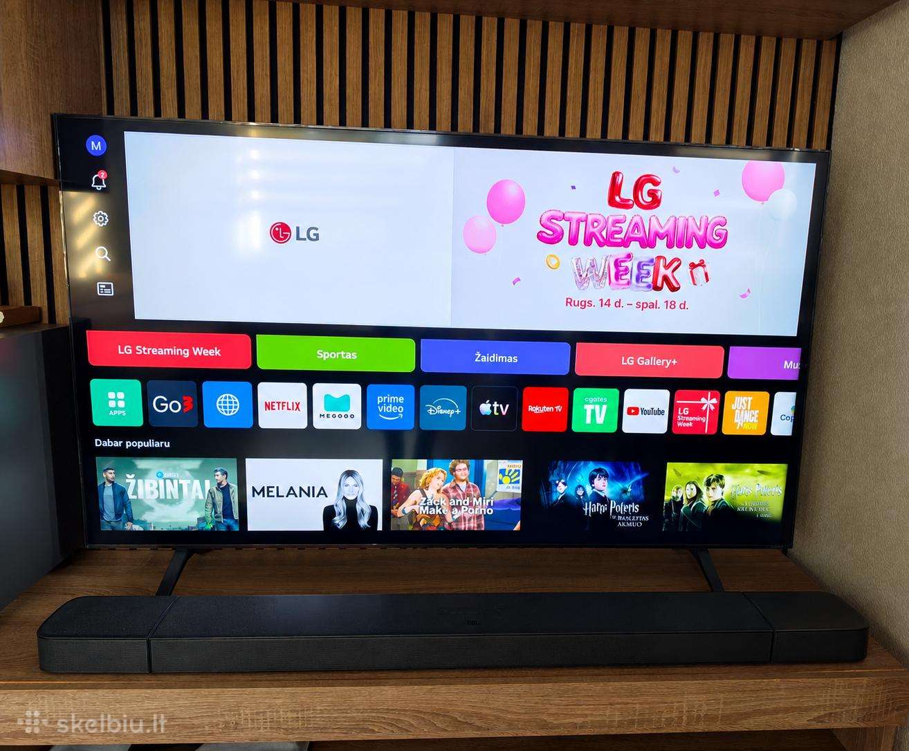 LG išmanusis televizorius