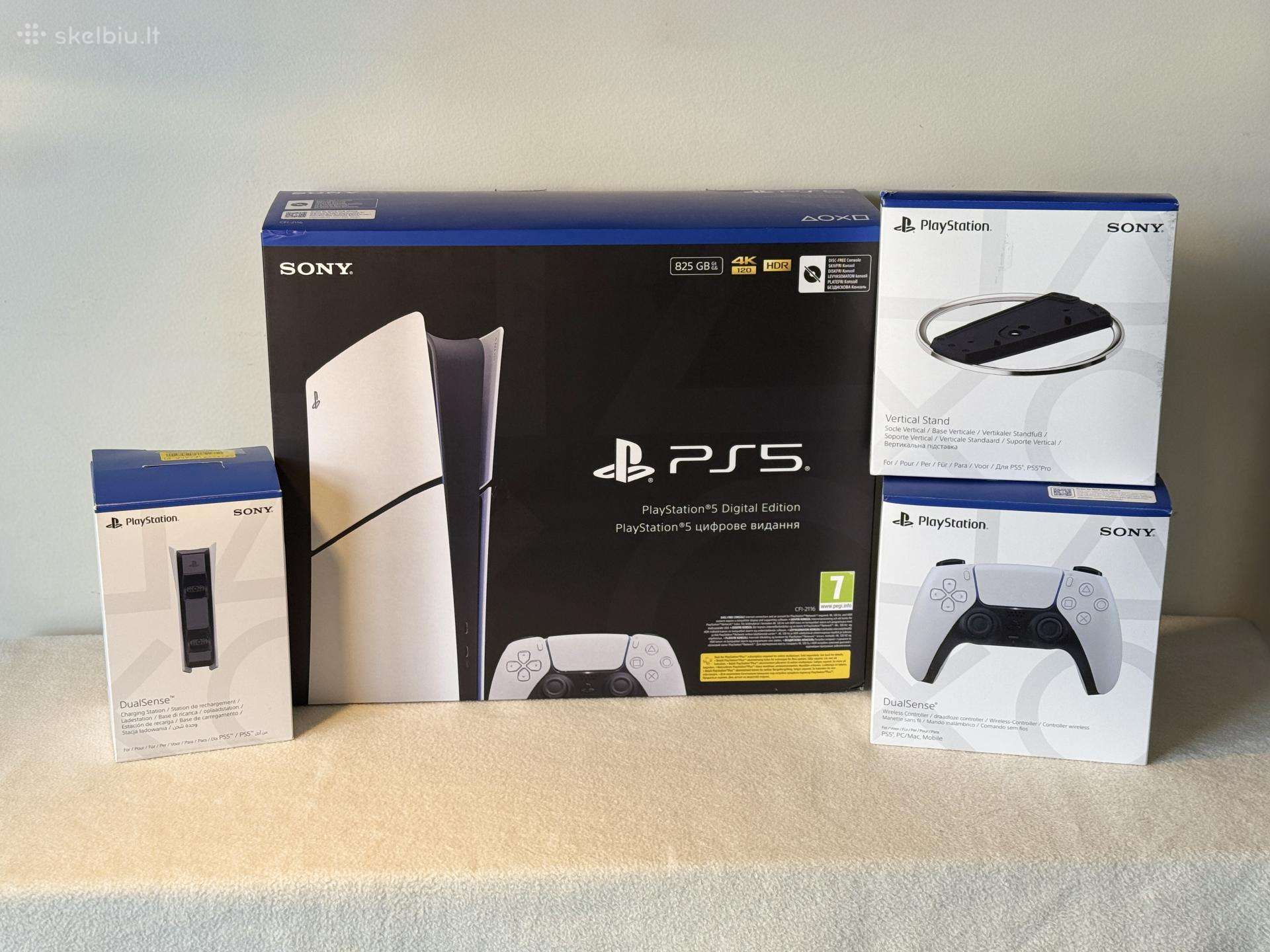New Sony Playstation 5 Slim Digital 1tb Garantija