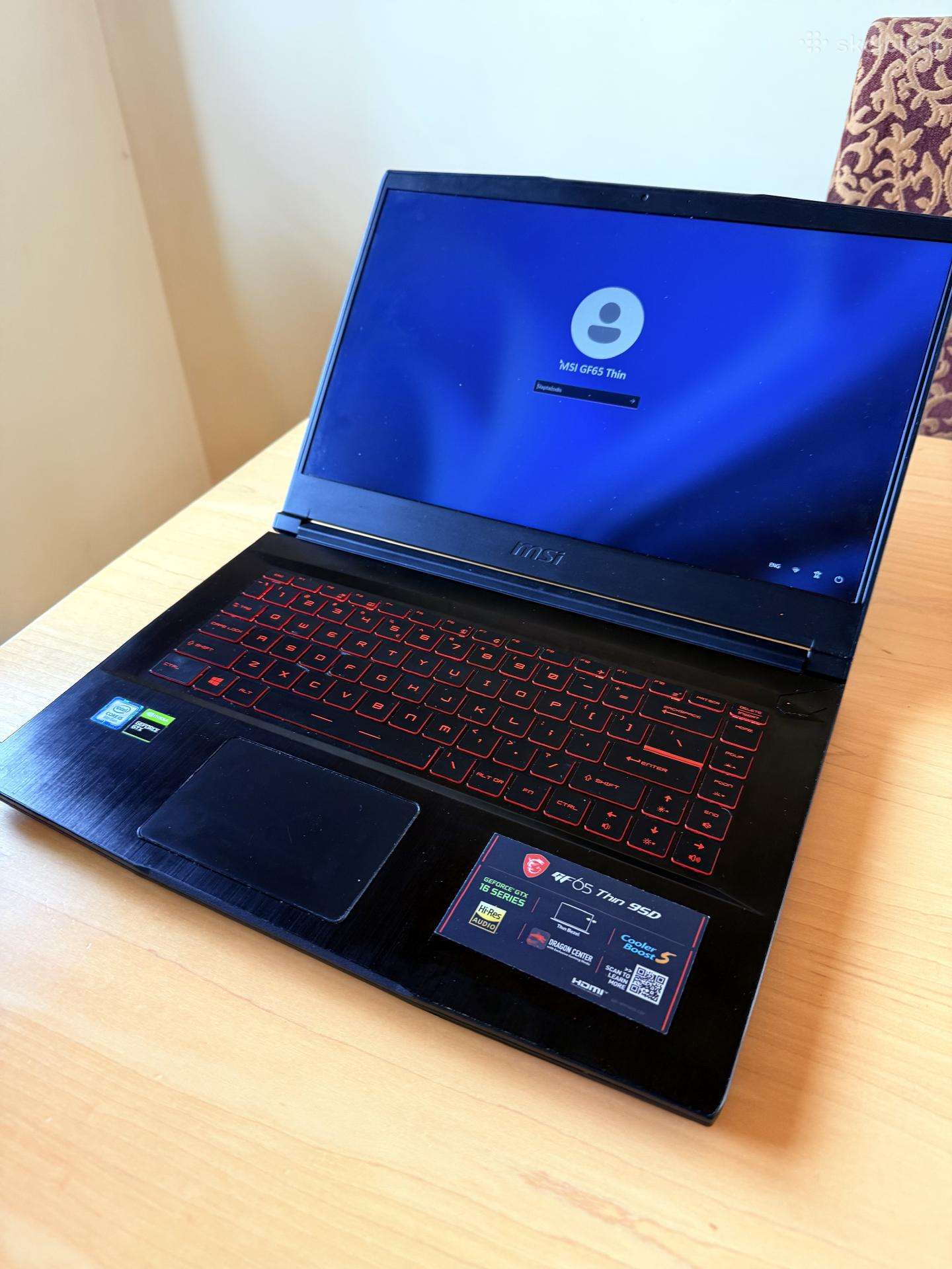Msi Gf65 Thin 1660ti 6gb 16gb RAM 144hz