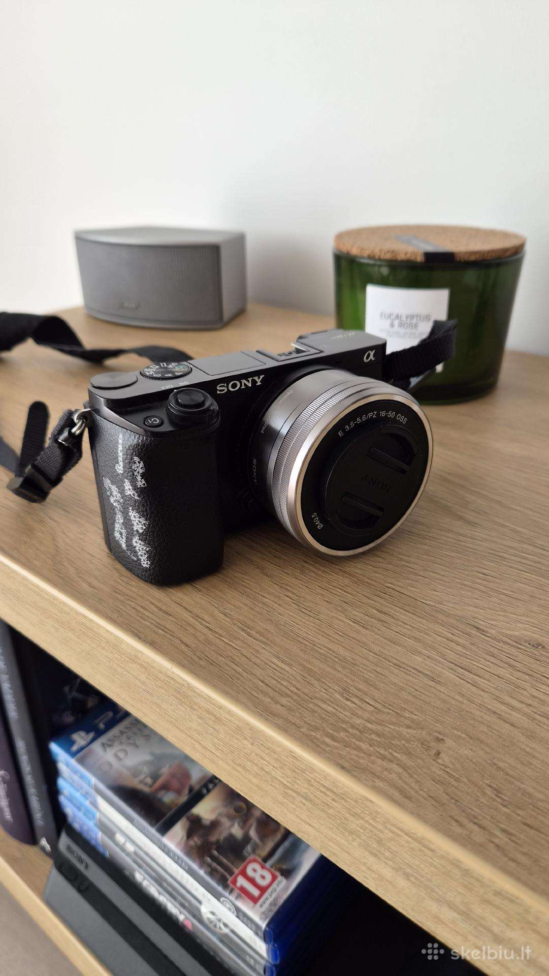 Sony A6000 + 16–50 mm Oss objektyvas
