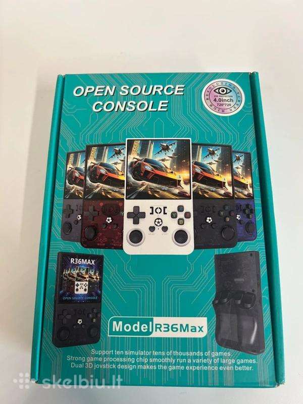 Retro žaidimų konsolė R36max 128gb