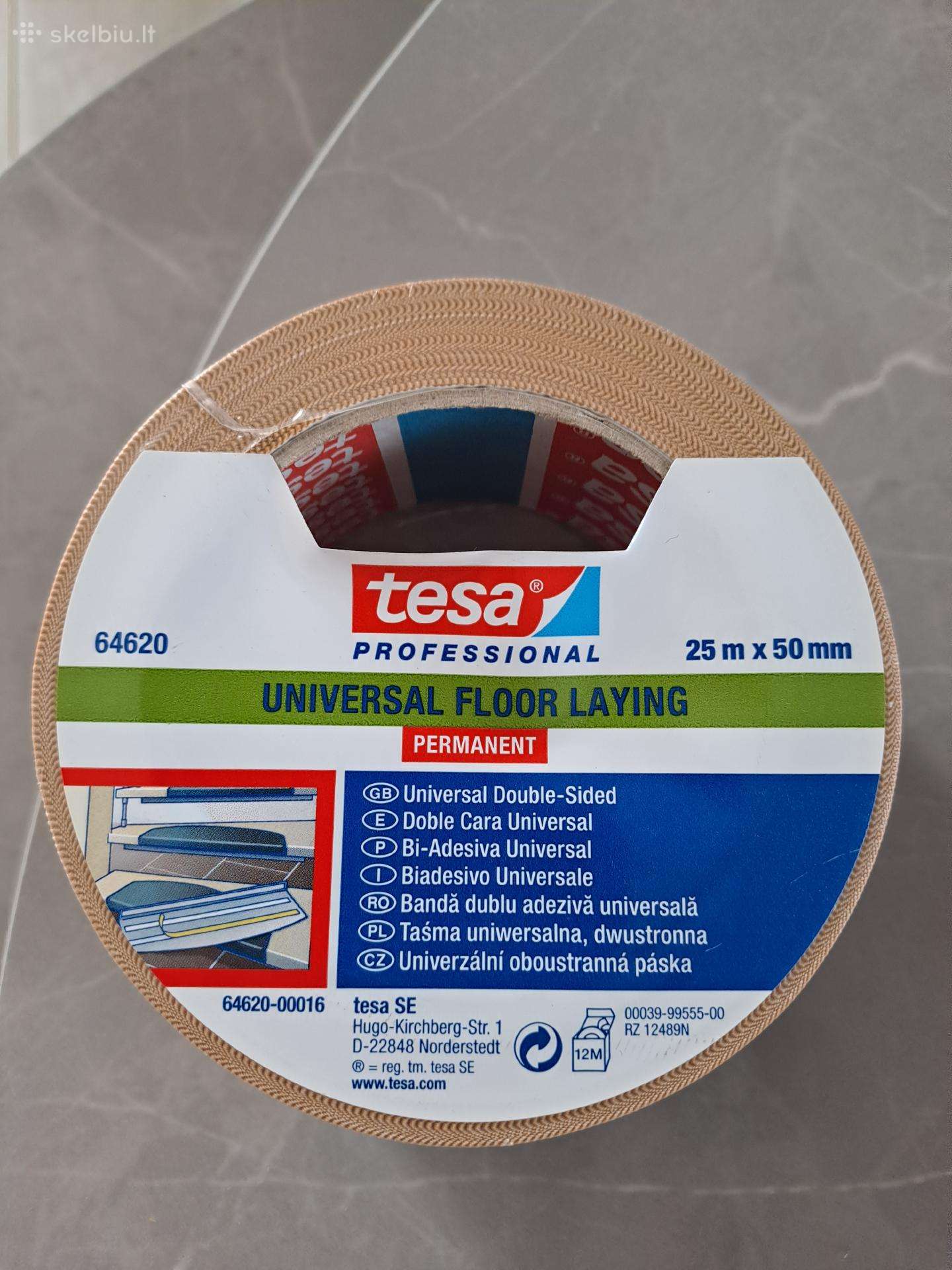 Parduodu dvipusę lipnią juostą Tesa