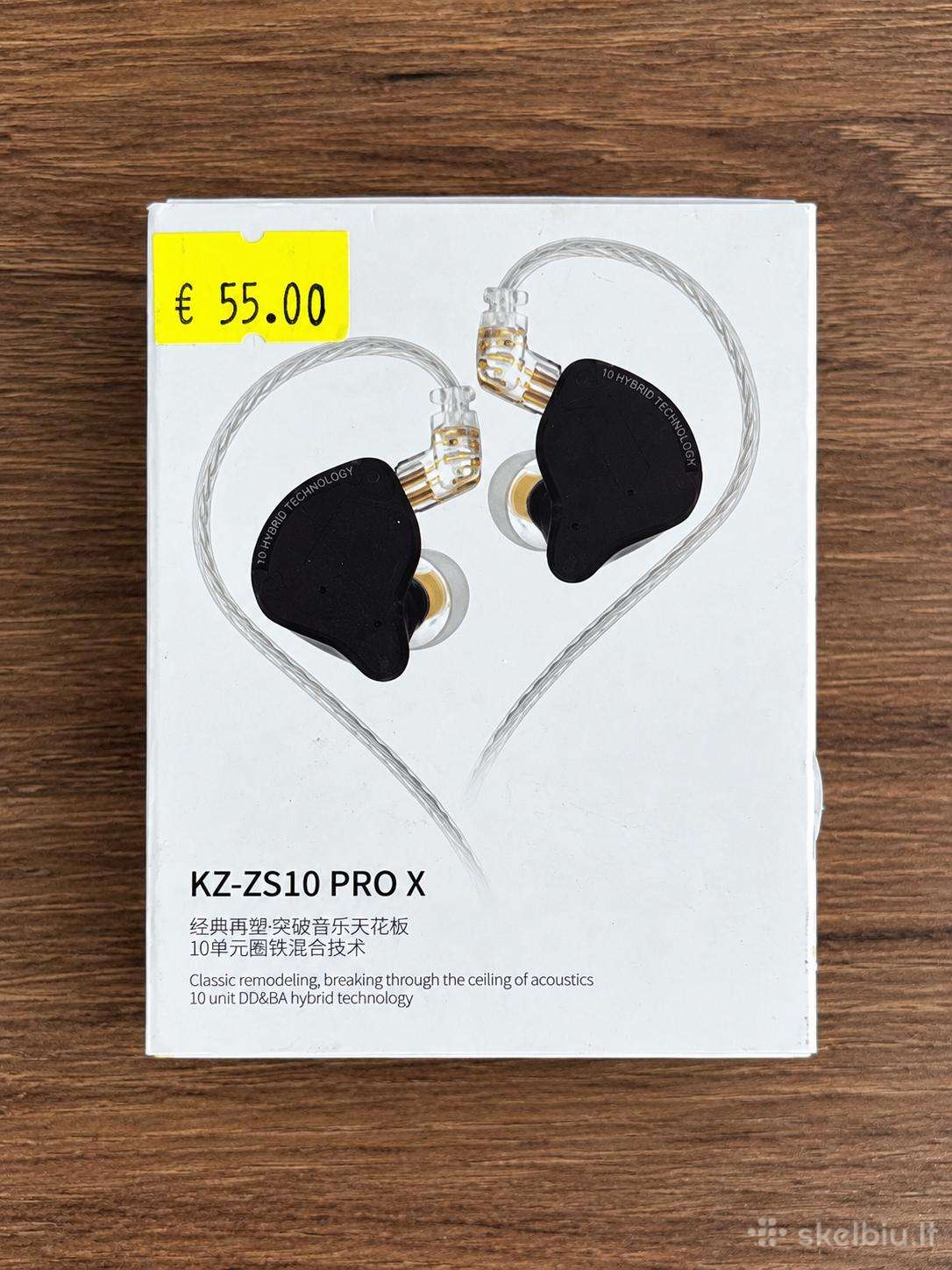 Kz Zs10 Pro X In ear ausinės