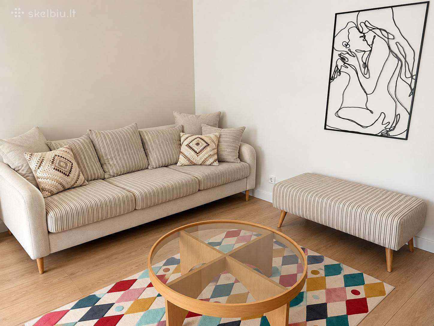 Sofa ir pufas - Magrės baldai