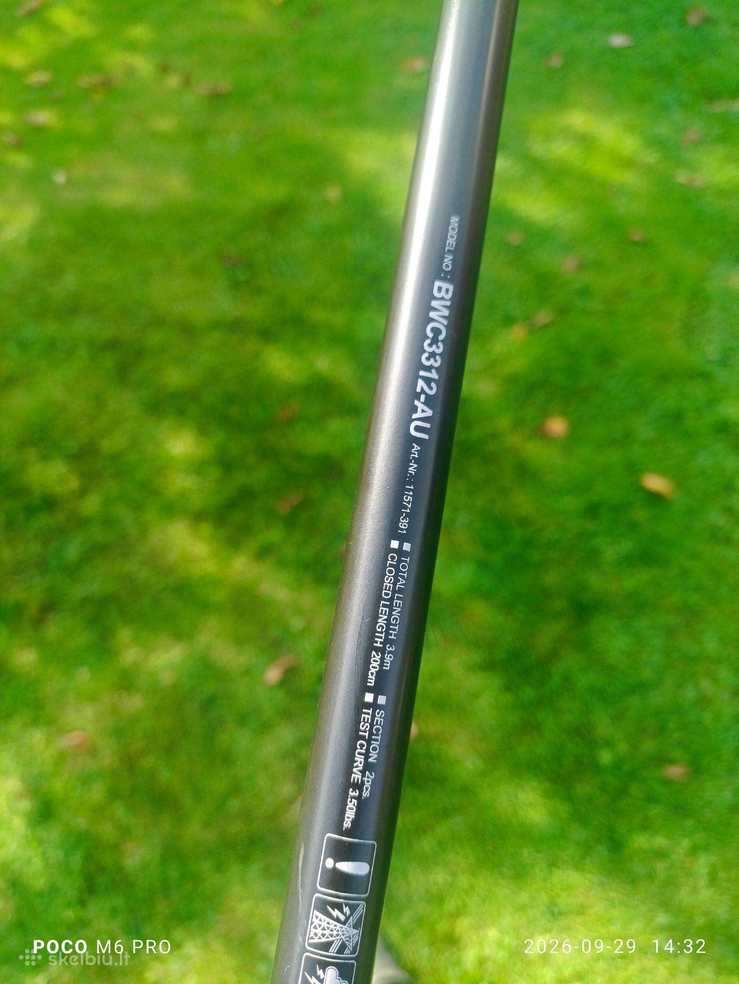 Daiwa black widow 13ft 3.5lb
