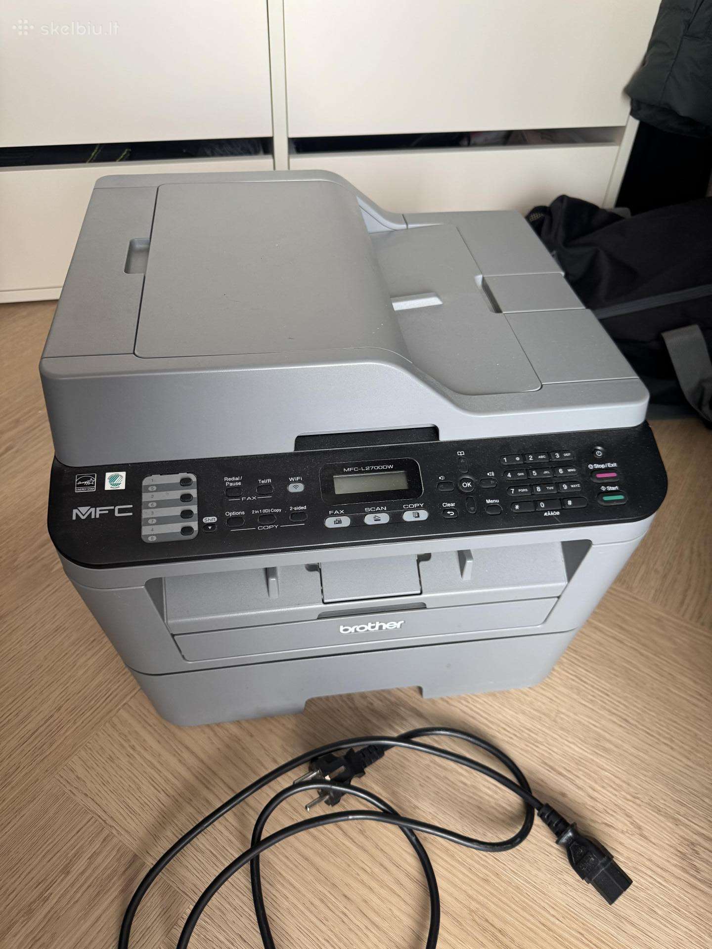 Brother Mfc-l2700dw lazerinis spausdintuvas