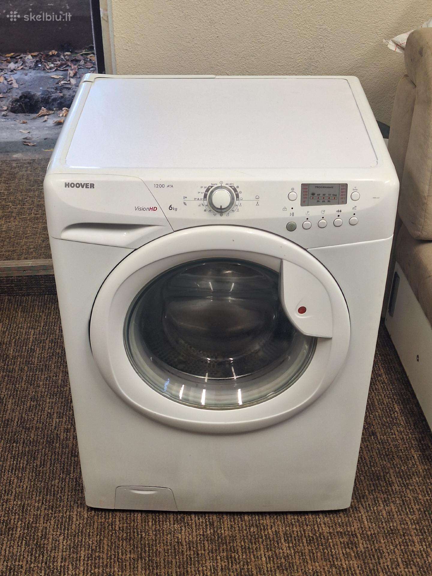 Hoover Visionhd 6 kg skalbimo mašina