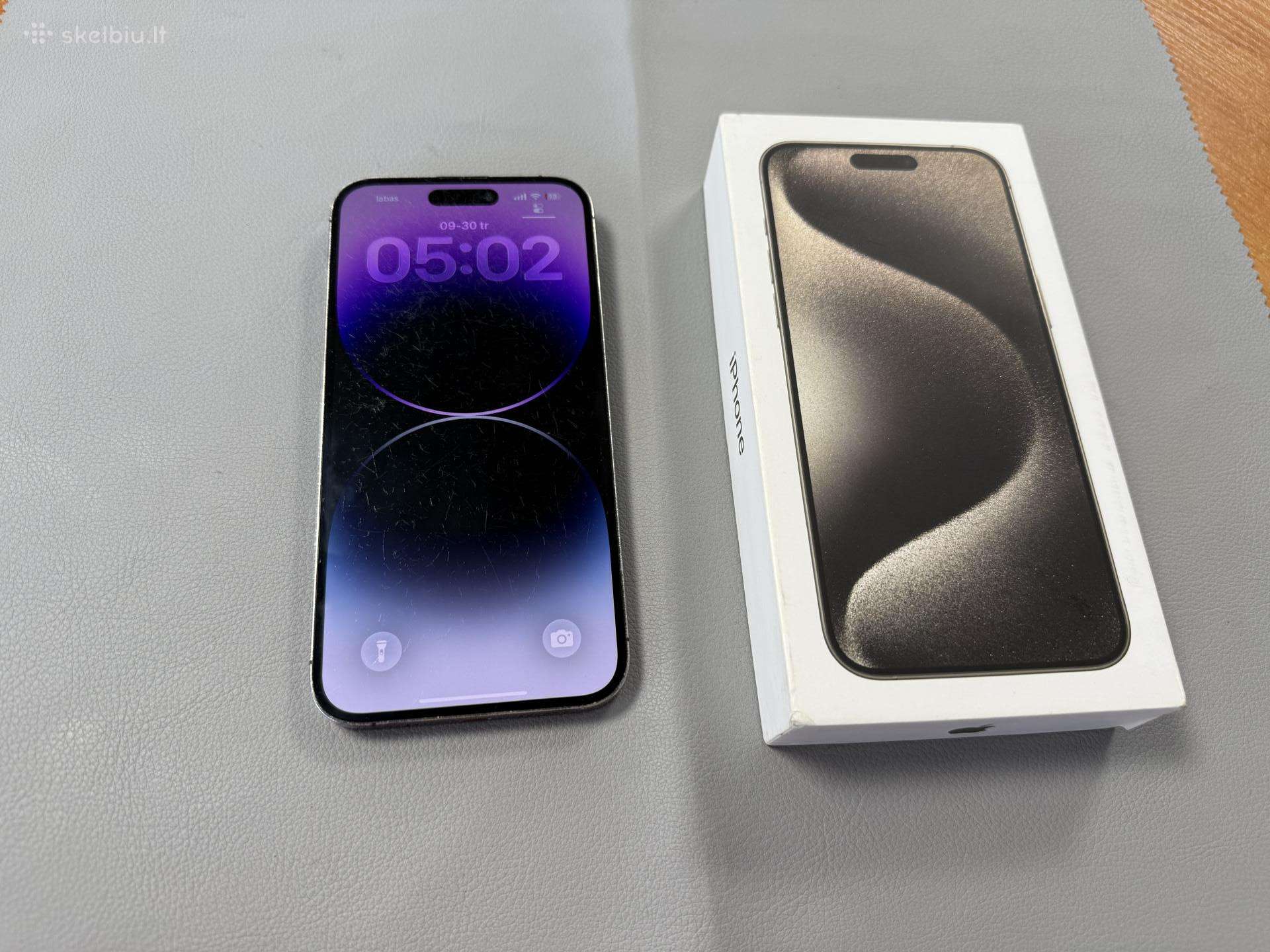 iPhone 14 Pro Max patrintas ekranas 256gb