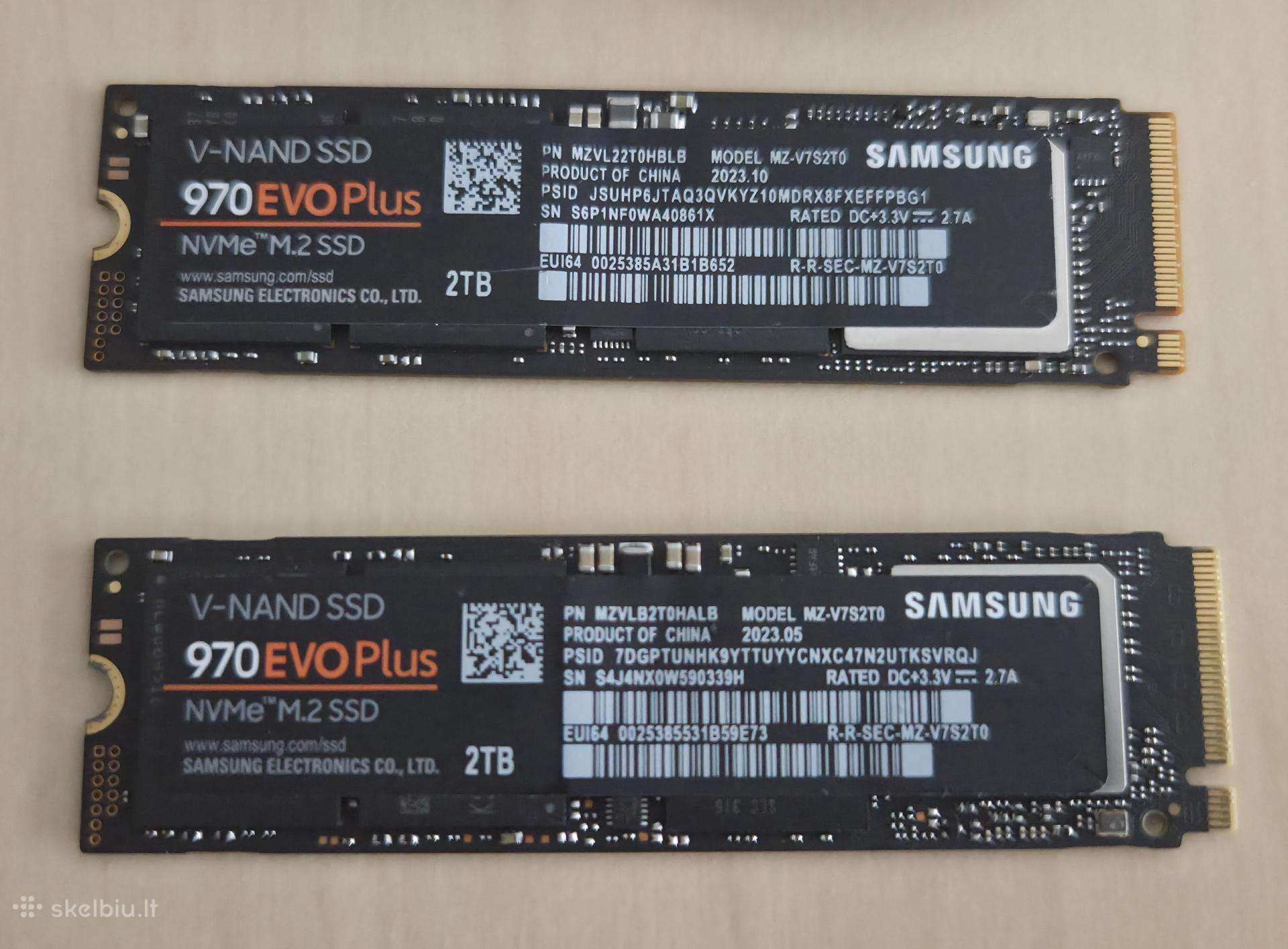 Samsung 970 EVO Plus 2tb Pcie3.0 3500mb/s