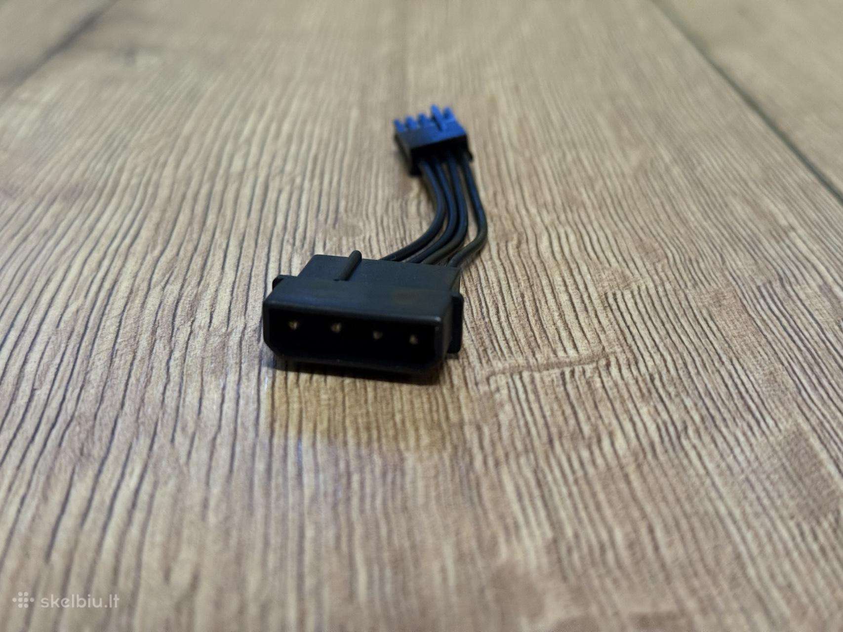 Laidas 4 pin Molex female, Floppy 4pin, 5 cm