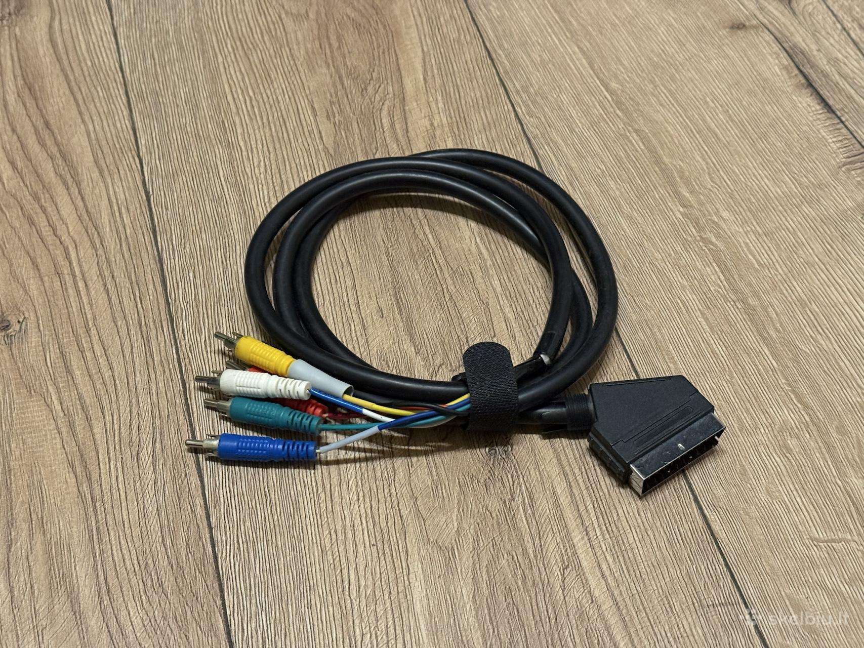 Kabelis Scart - 6xrca kištukai 1.5m