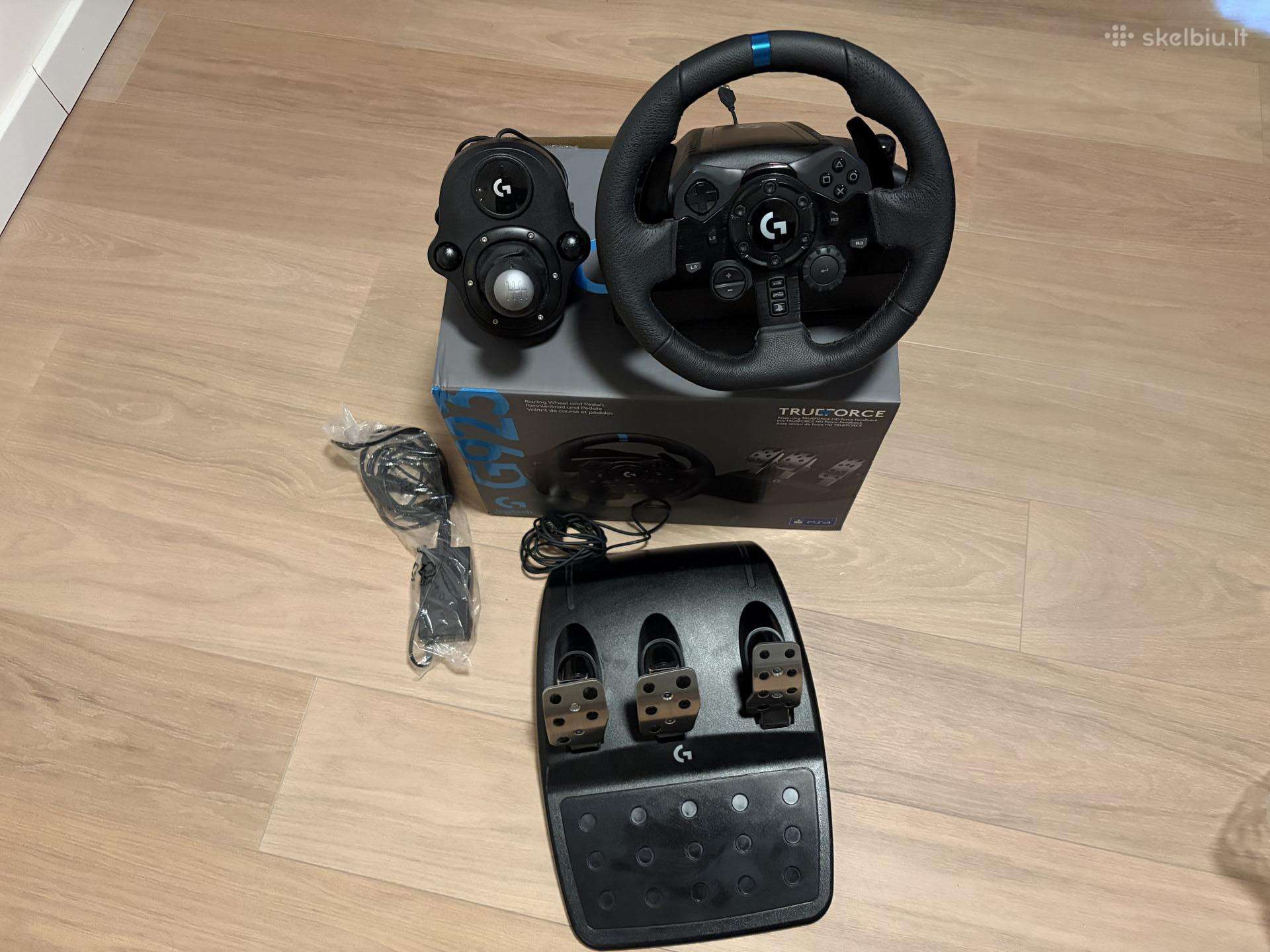 Logitech G923 + Logitech H shifter