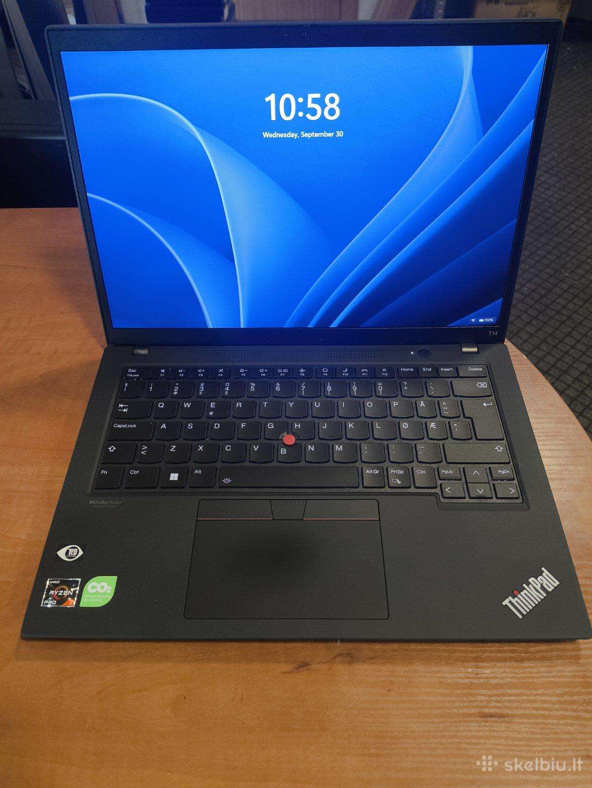 Thinkpadt 14 Gen 3 Ryzen 7 6850u 16gb 256gb 0%