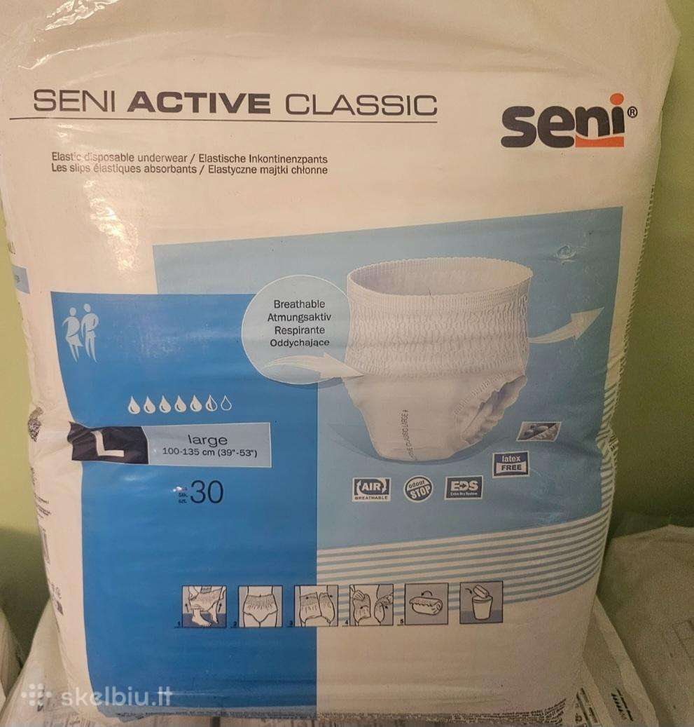 Sauskelnės-kelnaitės Seni Active Classic L