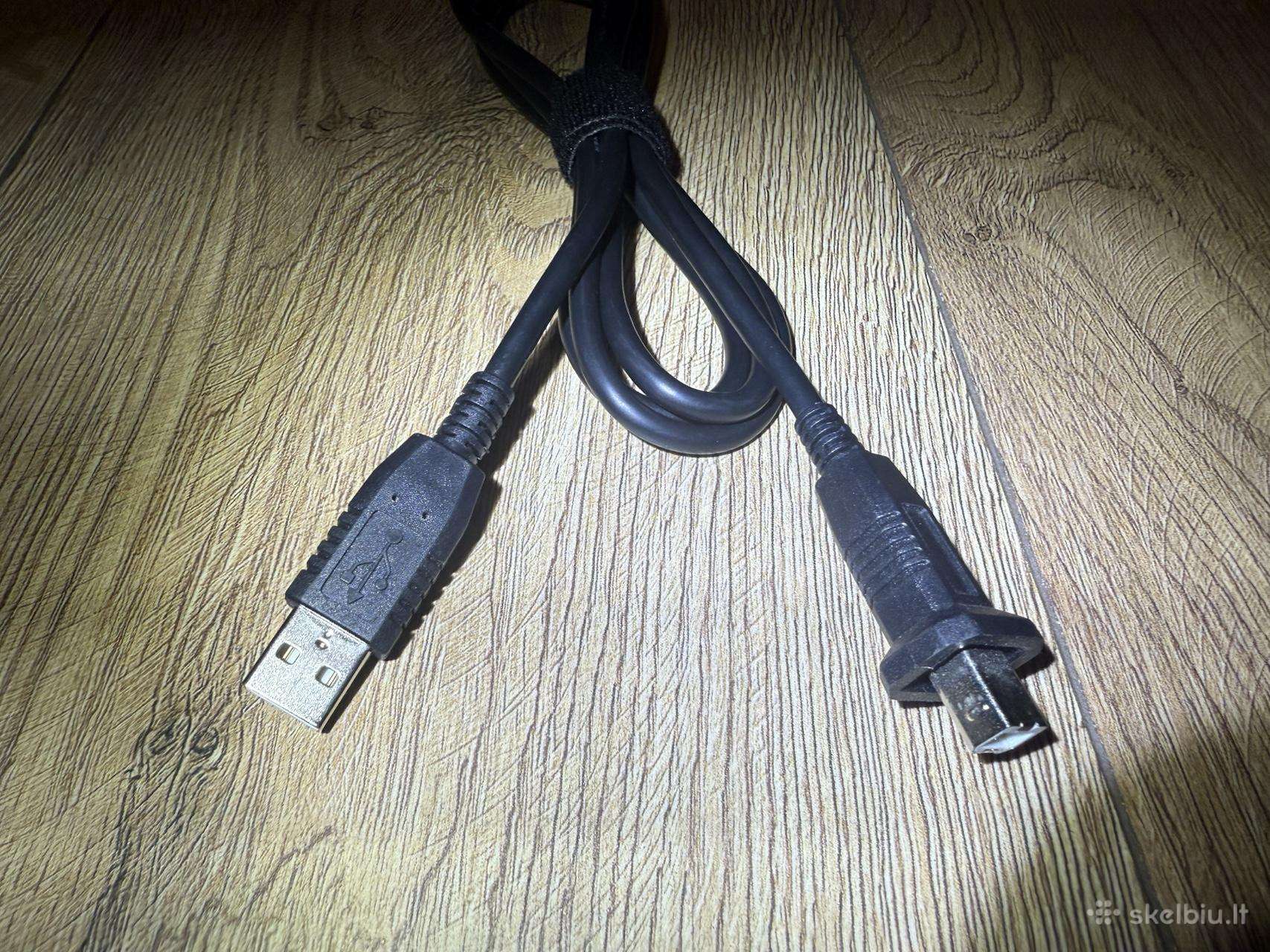 Kabelis usb-a/usb-b 1.5m juodas