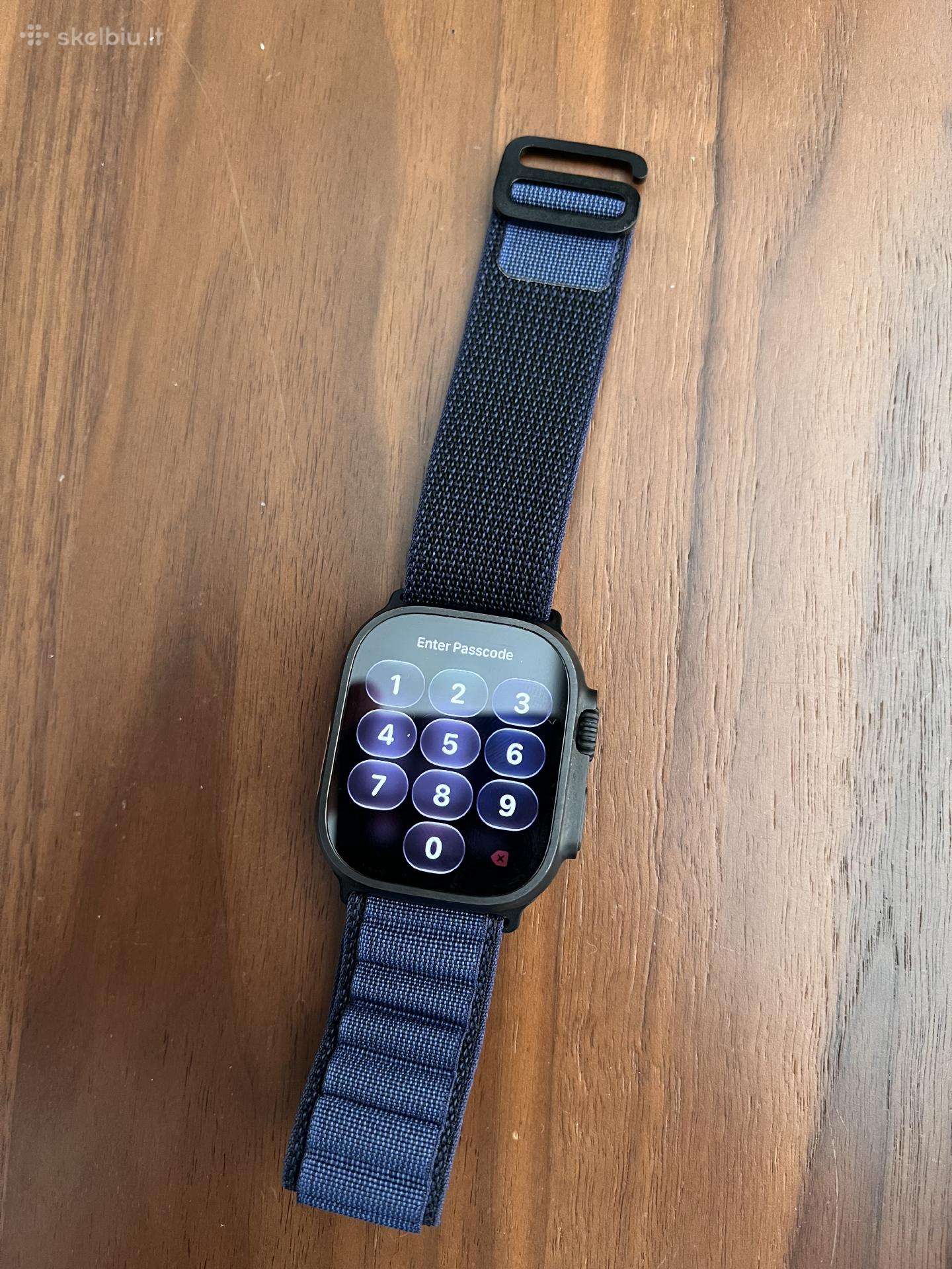 Parduodamas Apple Watch Ultra 2 Black Titanium